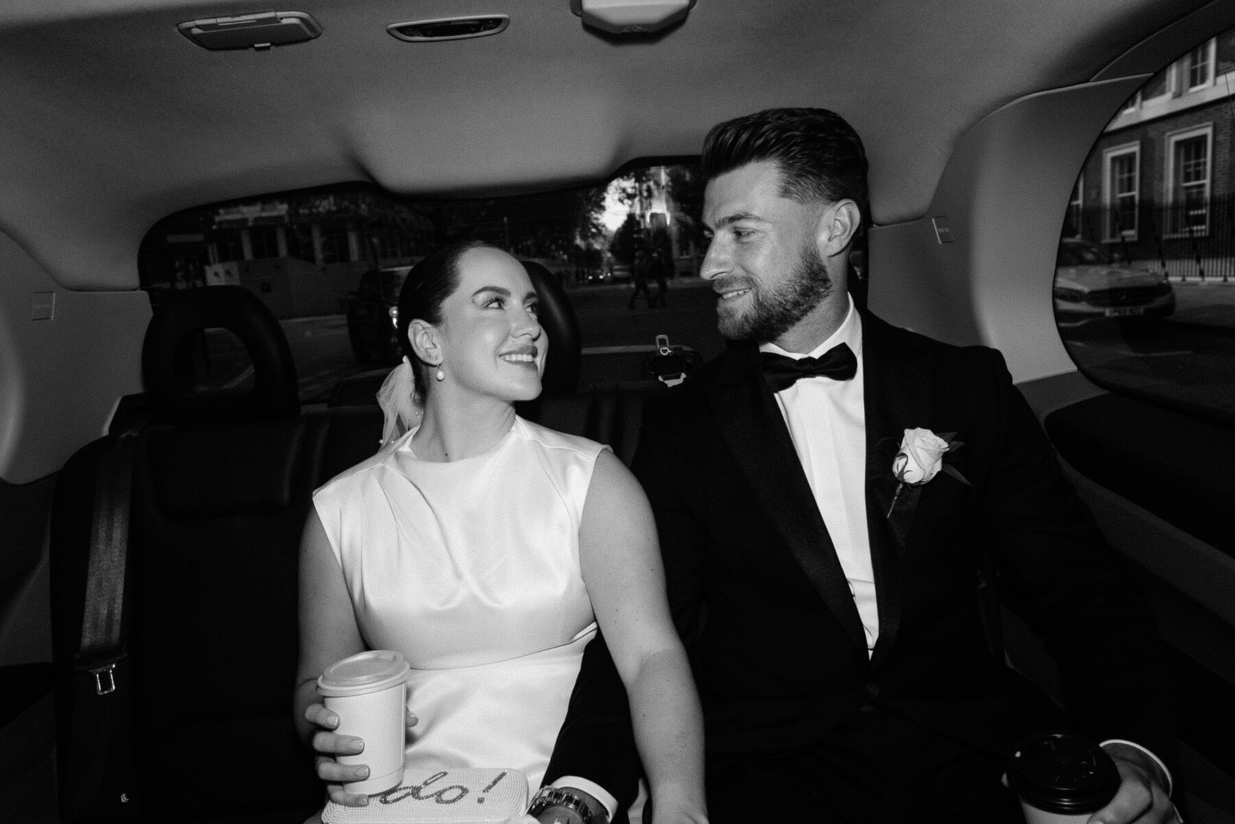 Kirsty in a Short Dress For Her Chic and Intimate City Wedding at Old Marylebone Town Hall 2 80 Short Wedding Dress London Bride