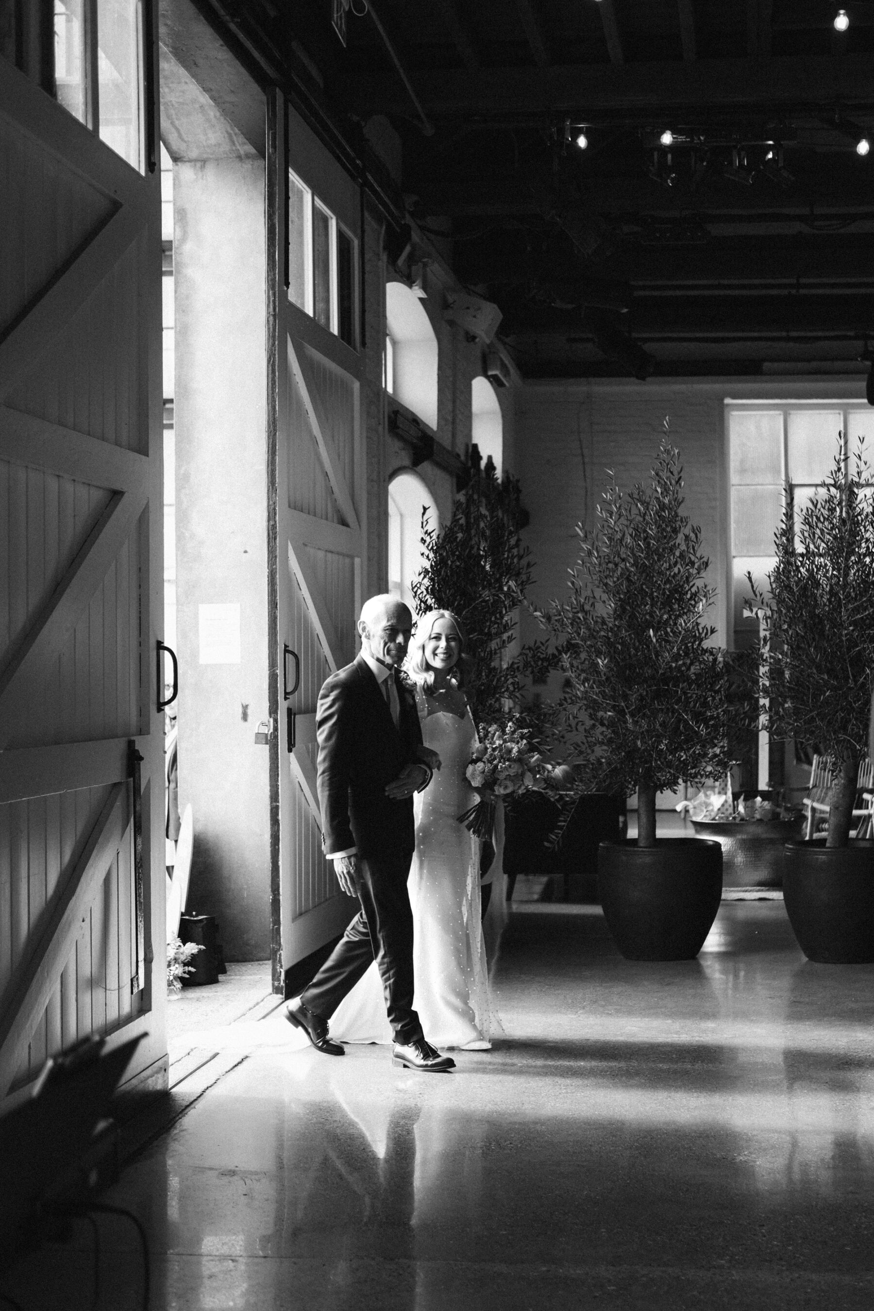 A Trinity Buoy Wharf Wedding With Subtle 70's Style for Jo, in a Sassi Holford Gown & Pearl Cape Veil by Jesus Peiro 24 JJ wedding 080423 45