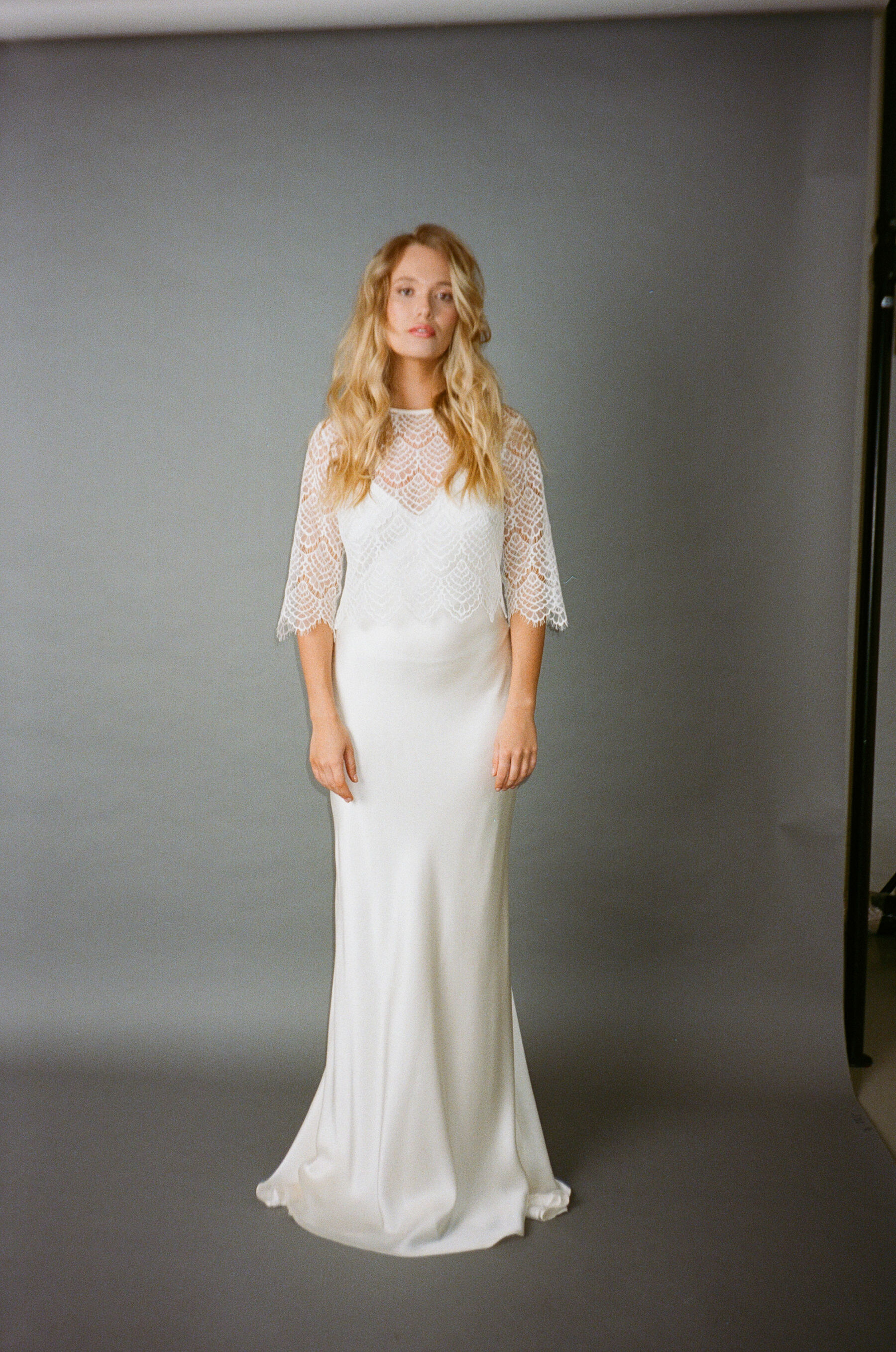 Timeless Bridal Elegance: Kate Beaumont's Sustainable Silk Wedding Dress Designs in Analogue Photography 10 KB 43