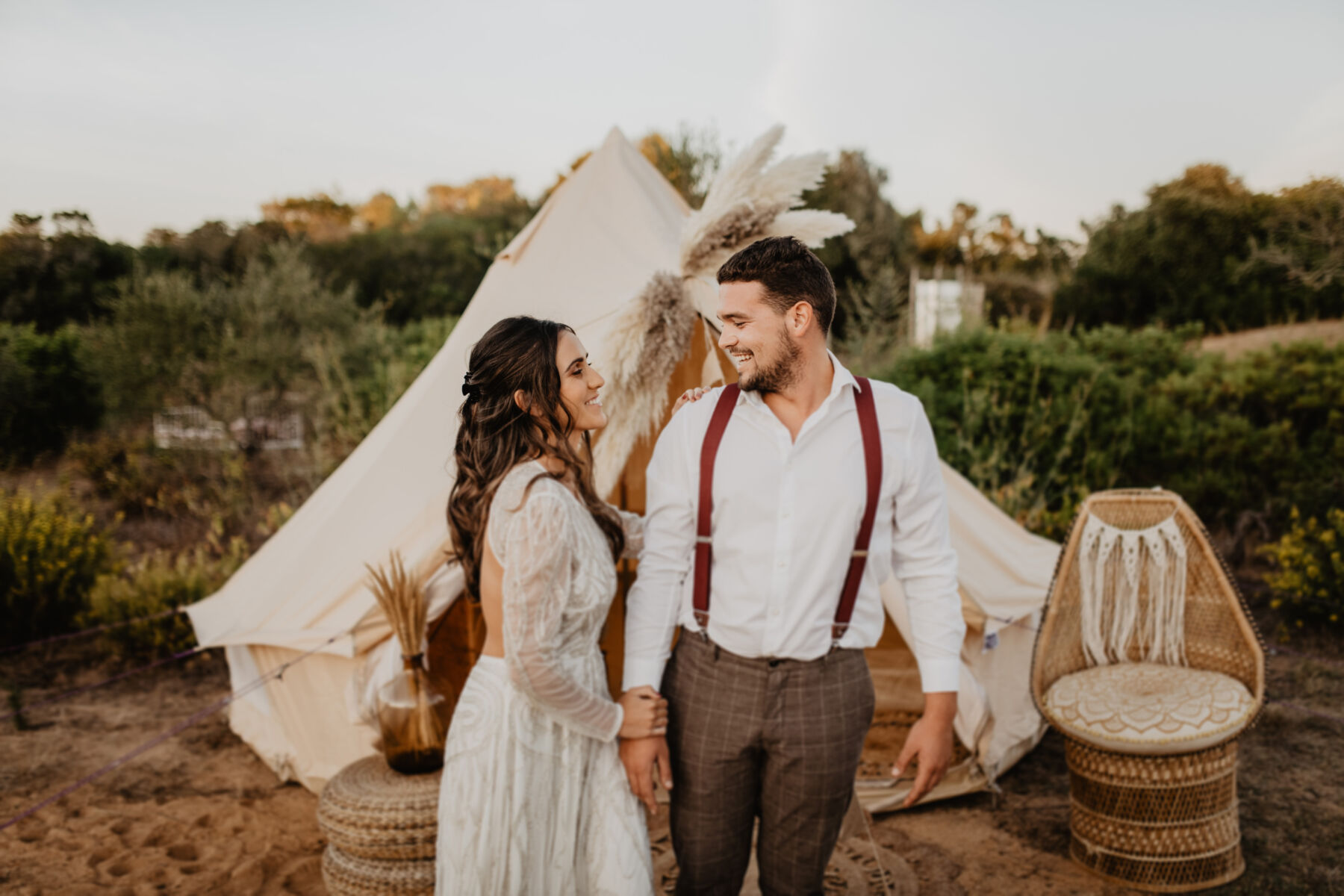 The Canvas Tribe 1 The Canvas Tribe - wedding bell tent and glamping supplies