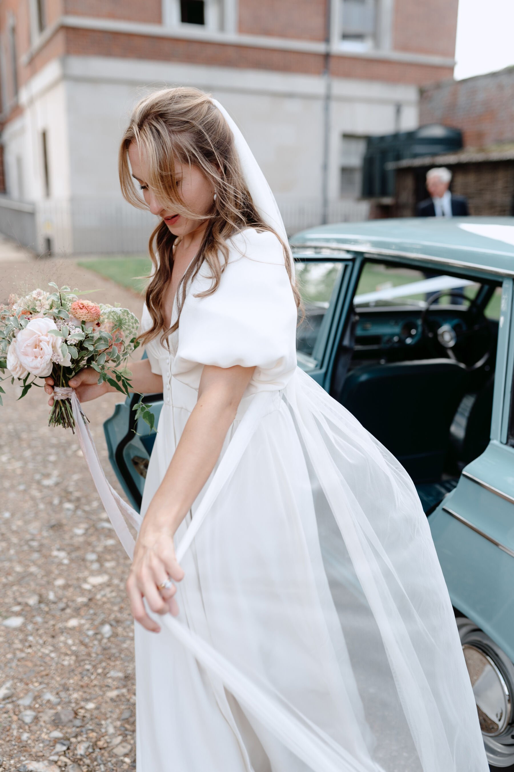 Emily Made Her Own Dress for Her September Wedding Blessing at Wolterton Hall in Norfolk 43 142 Wolterton Hall