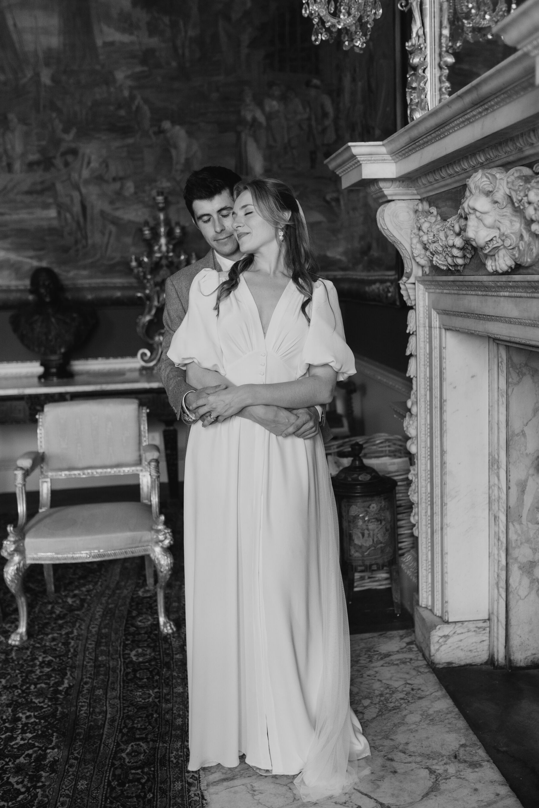 Emily Made Her Own Dress for Her September Wedding Blessing at Wolterton Hall in Norfolk 51 166 Wolterton Hall