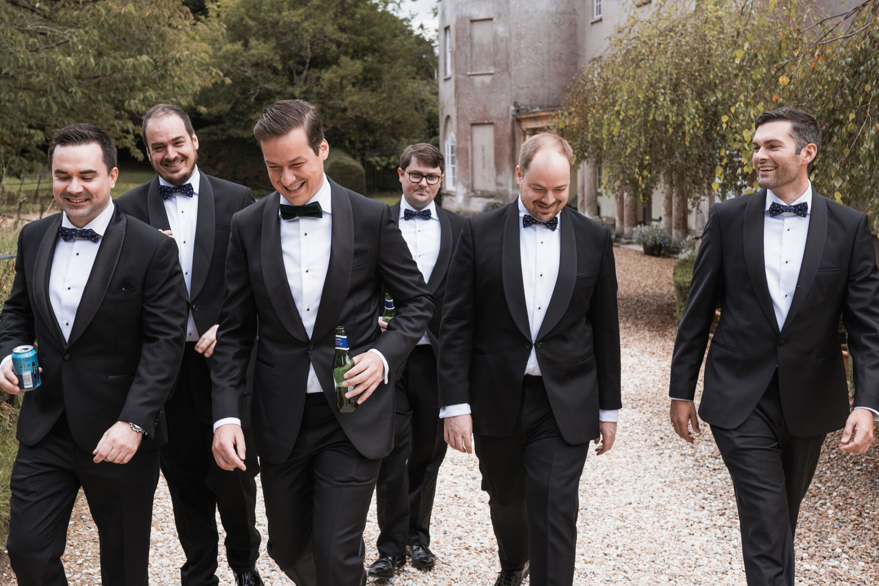 A Huge Bow, Mini Dress & Feathers & Lots of Effortless Glamour & Fun for Ellie & Fred's Country House Wedding at Pennard House in Somerset 23 33 Pennard House Wedding Kate Edmondson Bridal dress