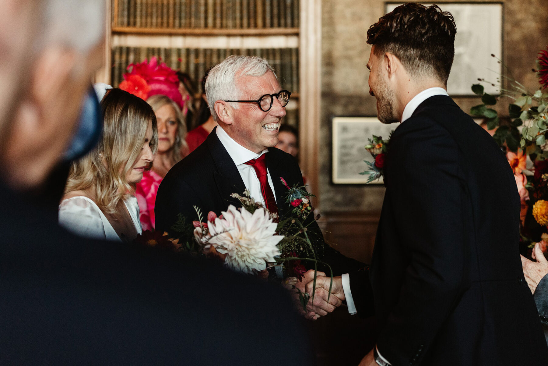 Emma Wore Sassi Holford for her Elegant Autumn Wedding at Barnbougle Castle in Scotland 28 68 Barnbougle Castle wedding Sassi Holford Bride