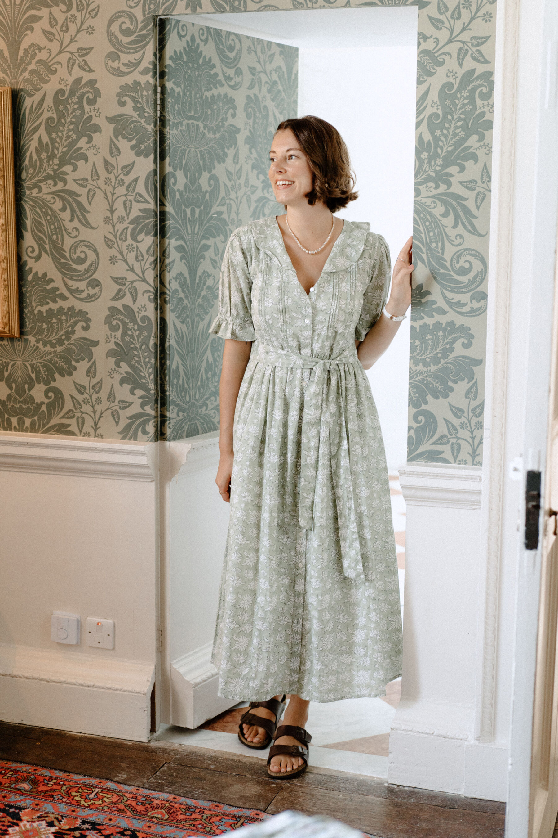 Emily Made Her Own Dress for Her September Wedding Blessing at Wolterton Hall in Norfolk 25 87 Wolterton Hall