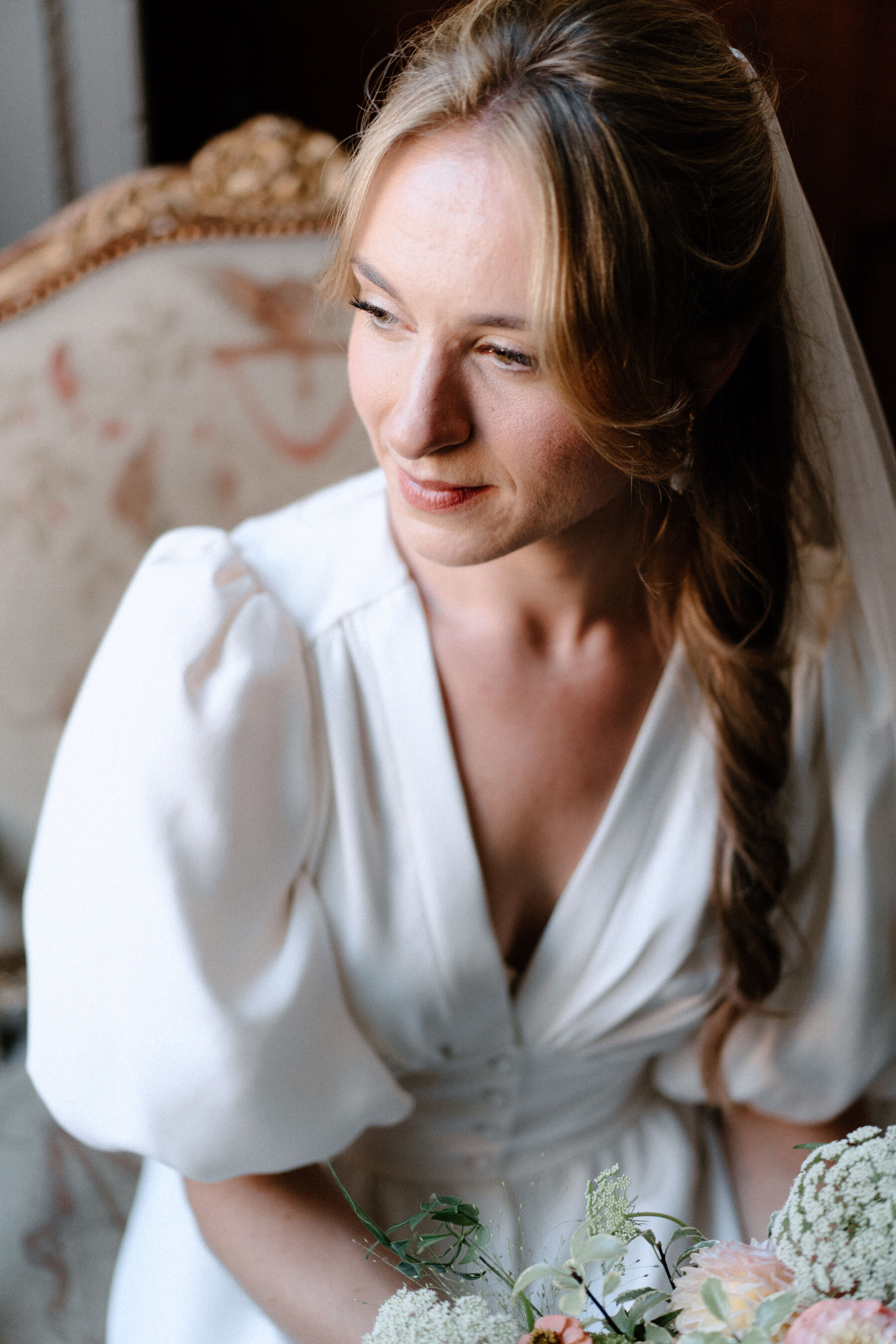 Emily Made Her Own Dress for Her September Wedding Blessing at Wolterton Hall in Norfolk 12 96 Wolterton Hall