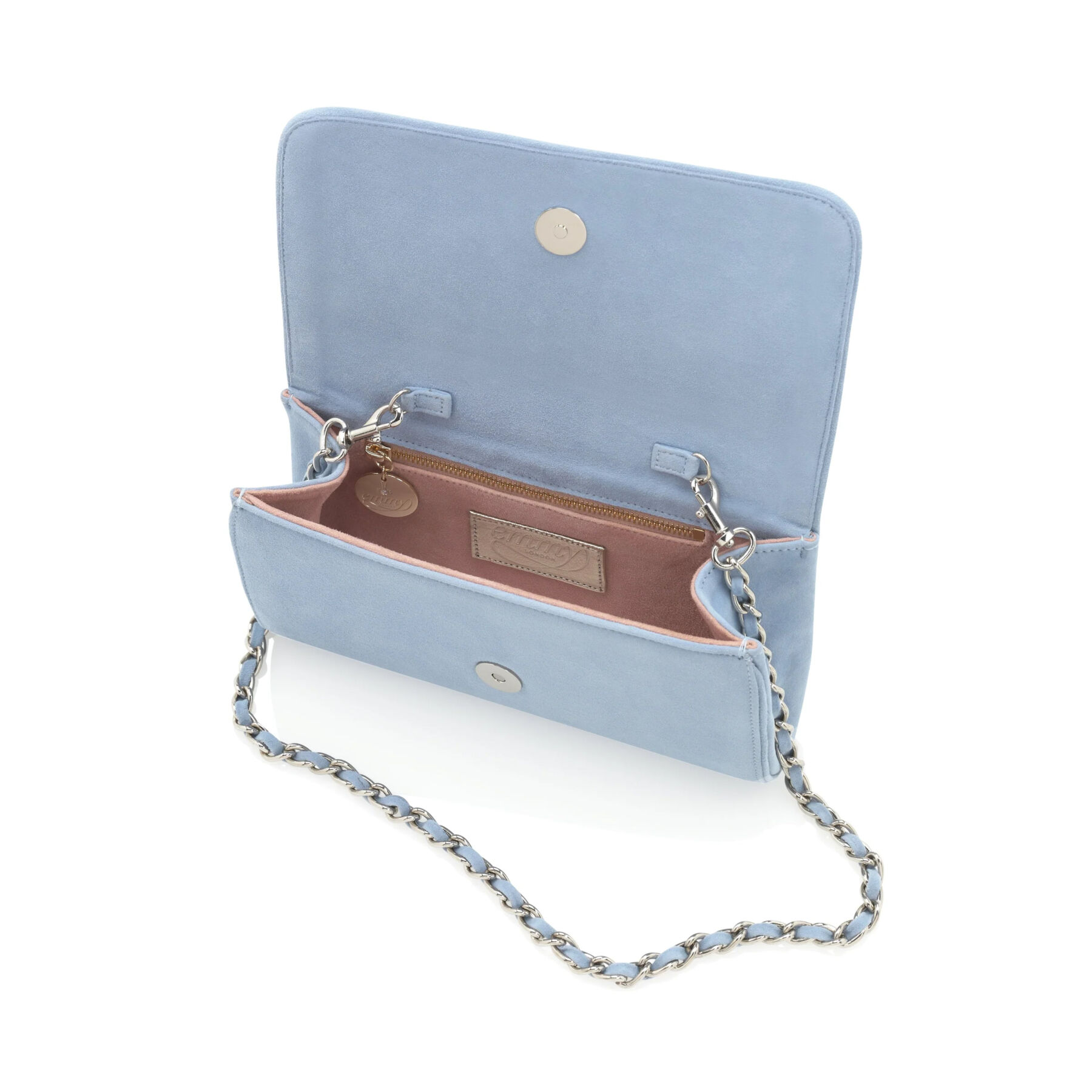 Emmy London Pale blue bridal clutch bag - Emmy London