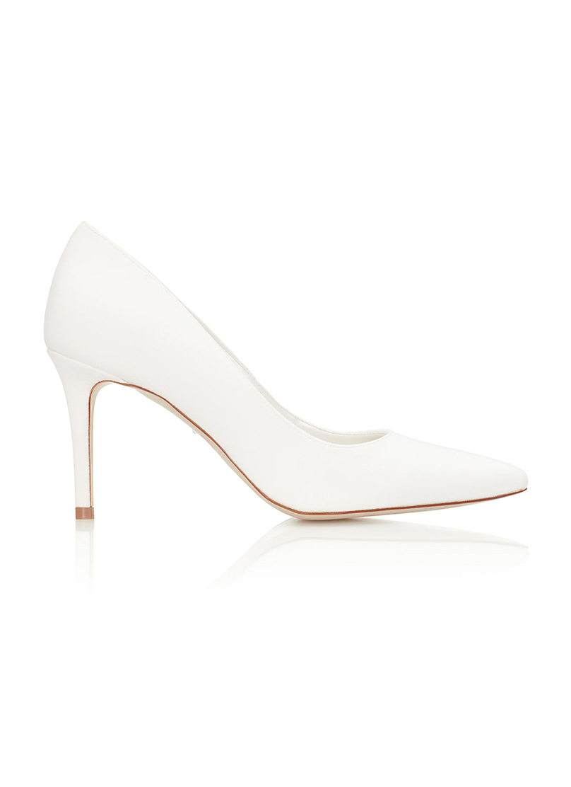 Emmy London Vegan Wedding Court Shoes