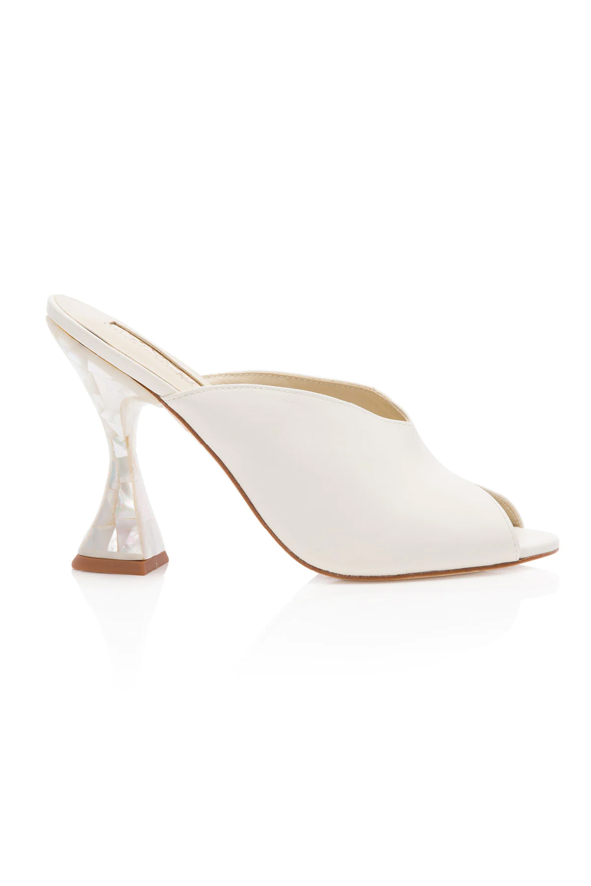 Mimi Mother of Pearl Wedding Shoes by Freya Rose