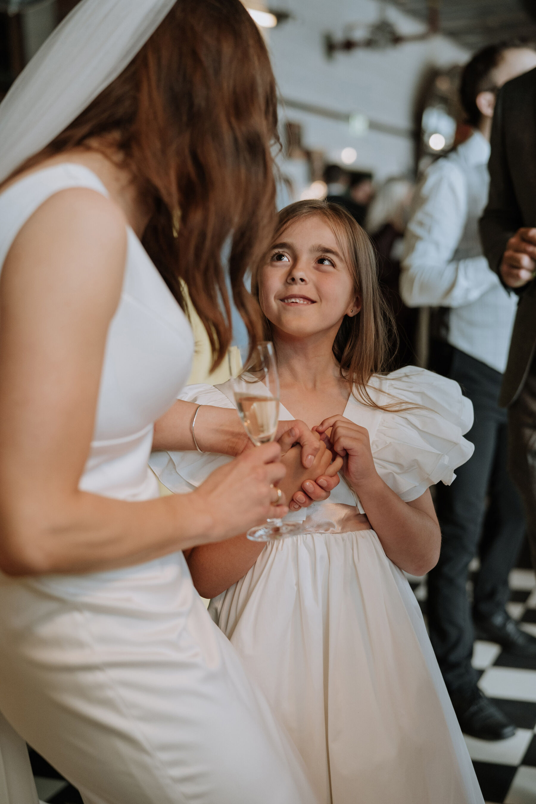 Emily in Eva Lendel for her Classy, Modern, City Wedding at Bread Street Kitchen in London 35 59 Eva Lendell wedding dress Georgina Harrison Photography
