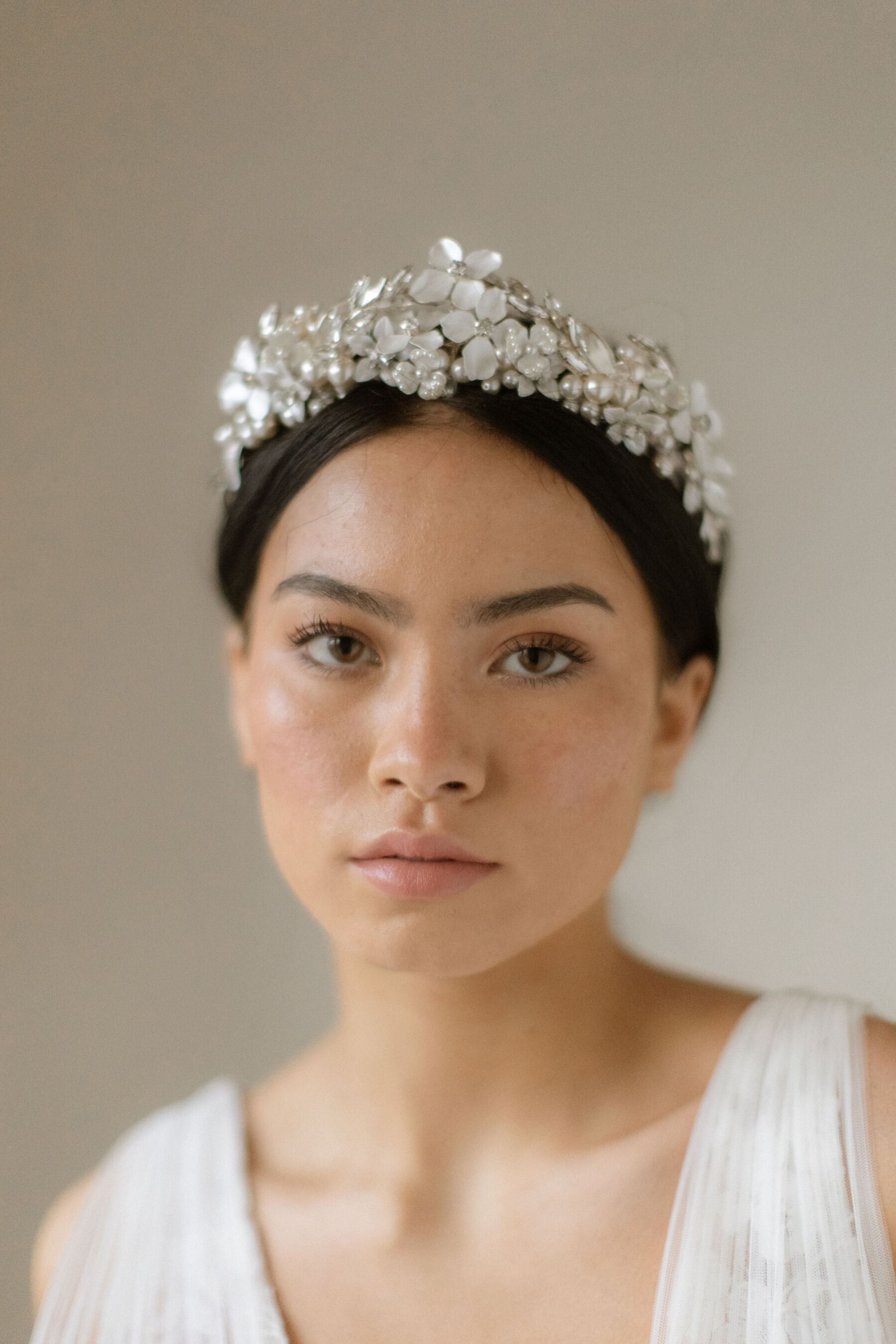 Charisma Tiara for brides, by Camille