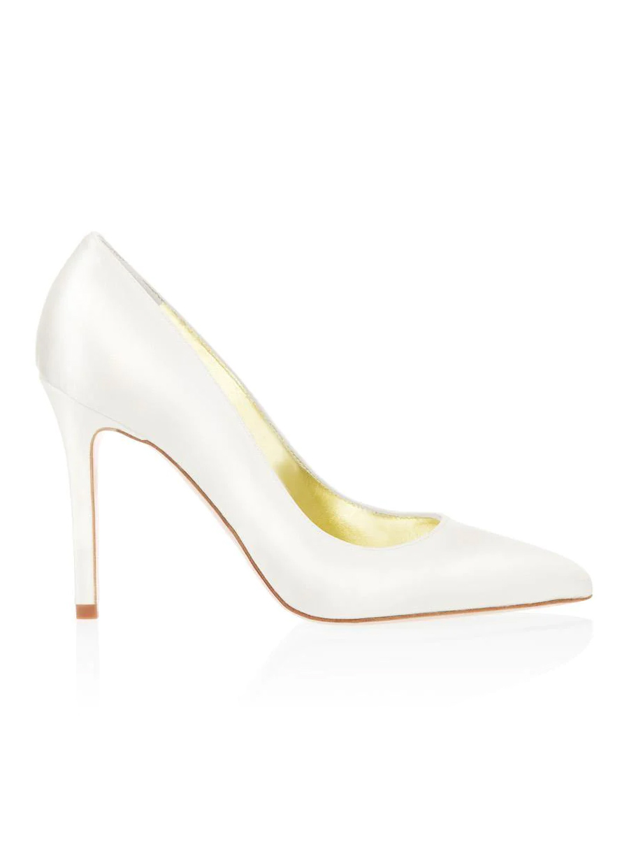 Charlie Classic White Stiletto Freya Rose London