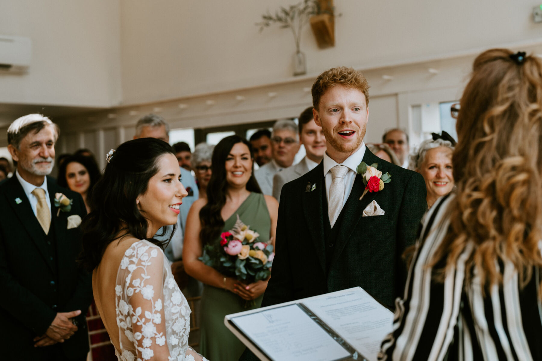Andjela in the Patsy Jumpsuit by Rime Arodaky For Her Fun and Exuberant Millbridge Court Wedding 22 Millbridge Court Wedding Rime Arodaky Bride 144