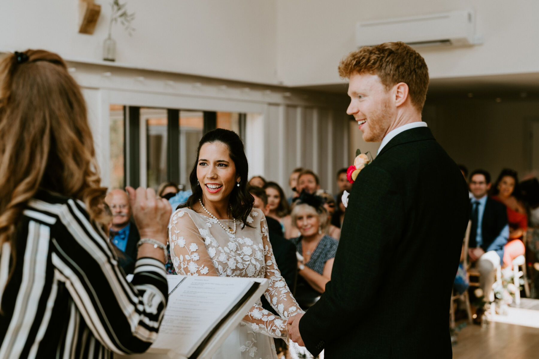 Andjela in the Patsy Jumpsuit by Rime Arodaky For Her Fun and Exuberant Millbridge Court Wedding 25 Millbridge Court Wedding Rime Arodaky Bride 146