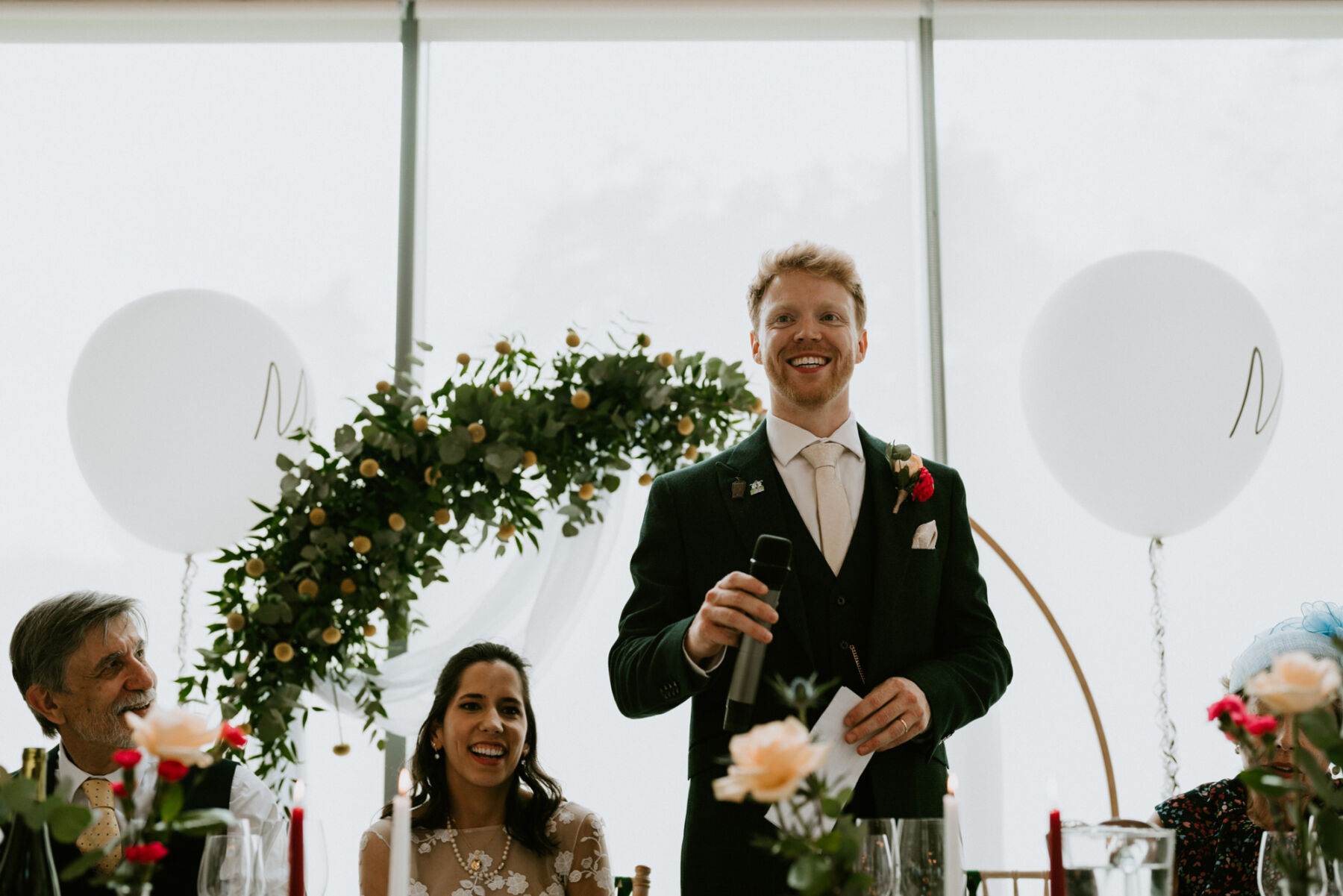 Andjela in the Patsy Jumpsuit by Rime Arodaky For Her Fun and Exuberant Millbridge Court Wedding 39 Millbridge Court Wedding Rime Arodaky Bride 227
