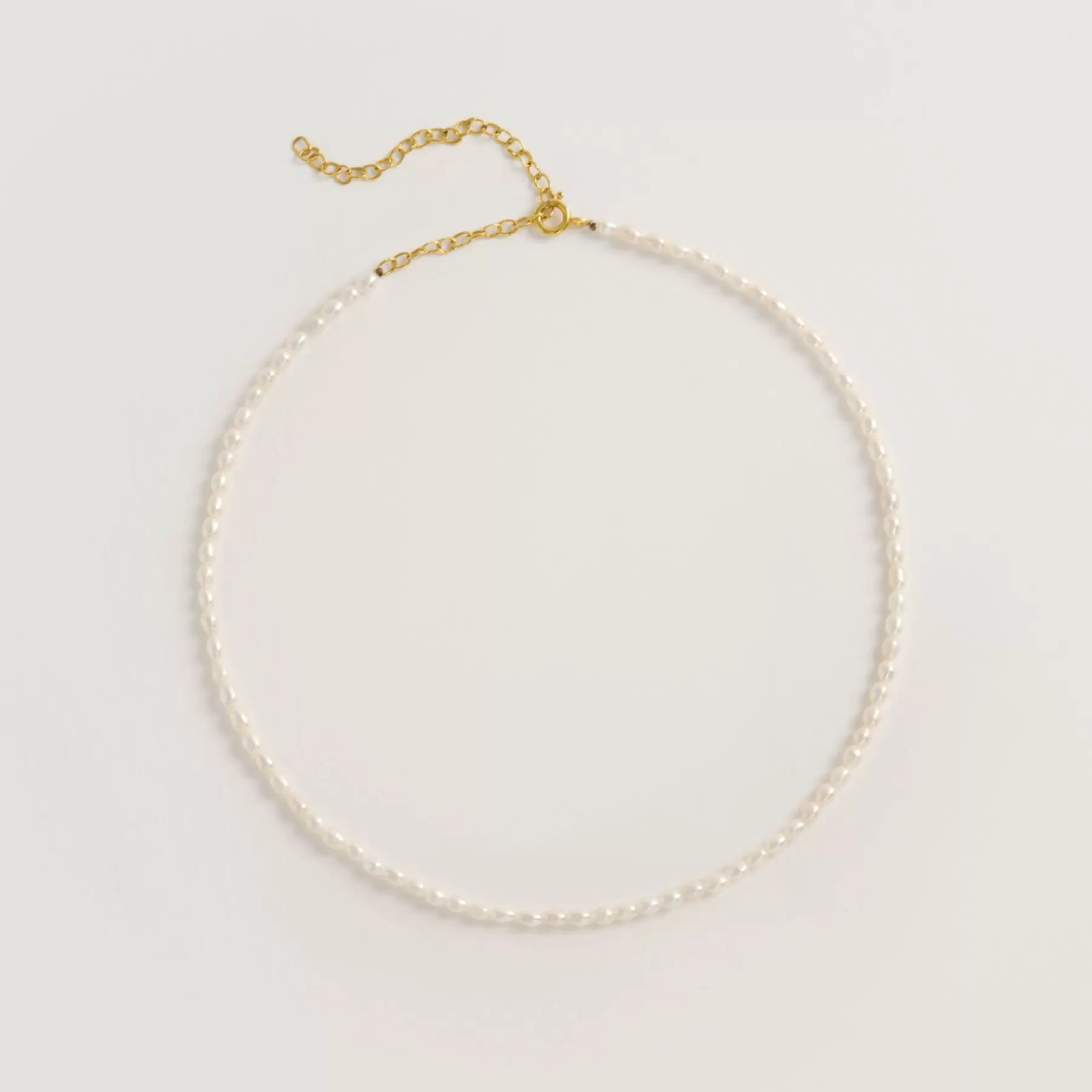 Rice Pearl Necklace