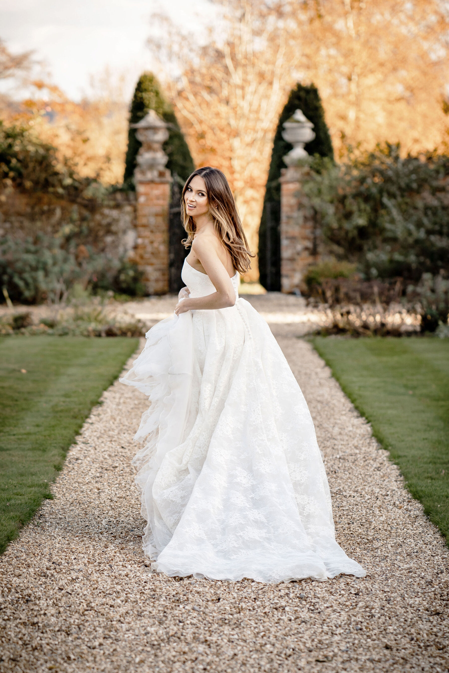 Caroline Castigliano modern bridal gown 