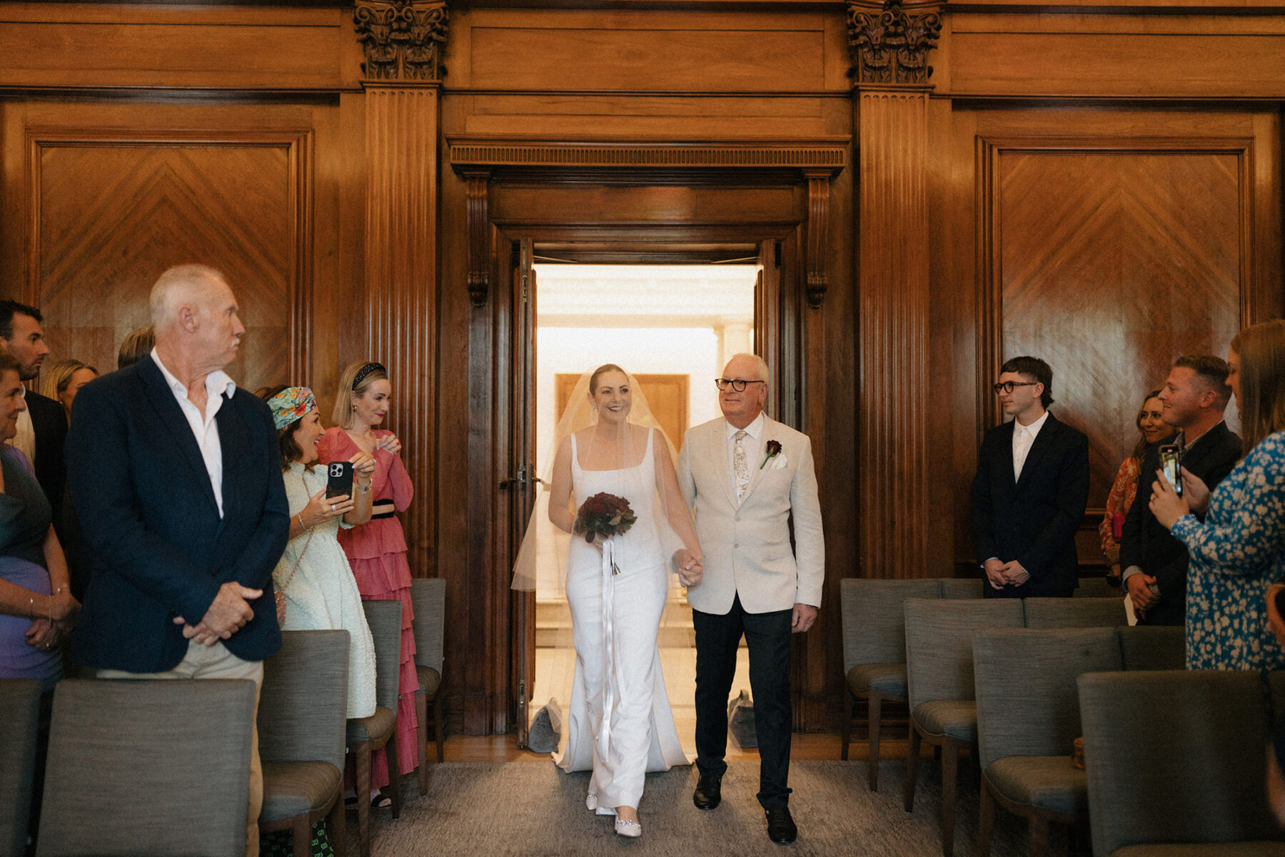 Taryn in Carly Cushnie For Her Classic, Contemporary, Soho House Inspired Wedding at White City House 15 Soho House Wedding White City House 162