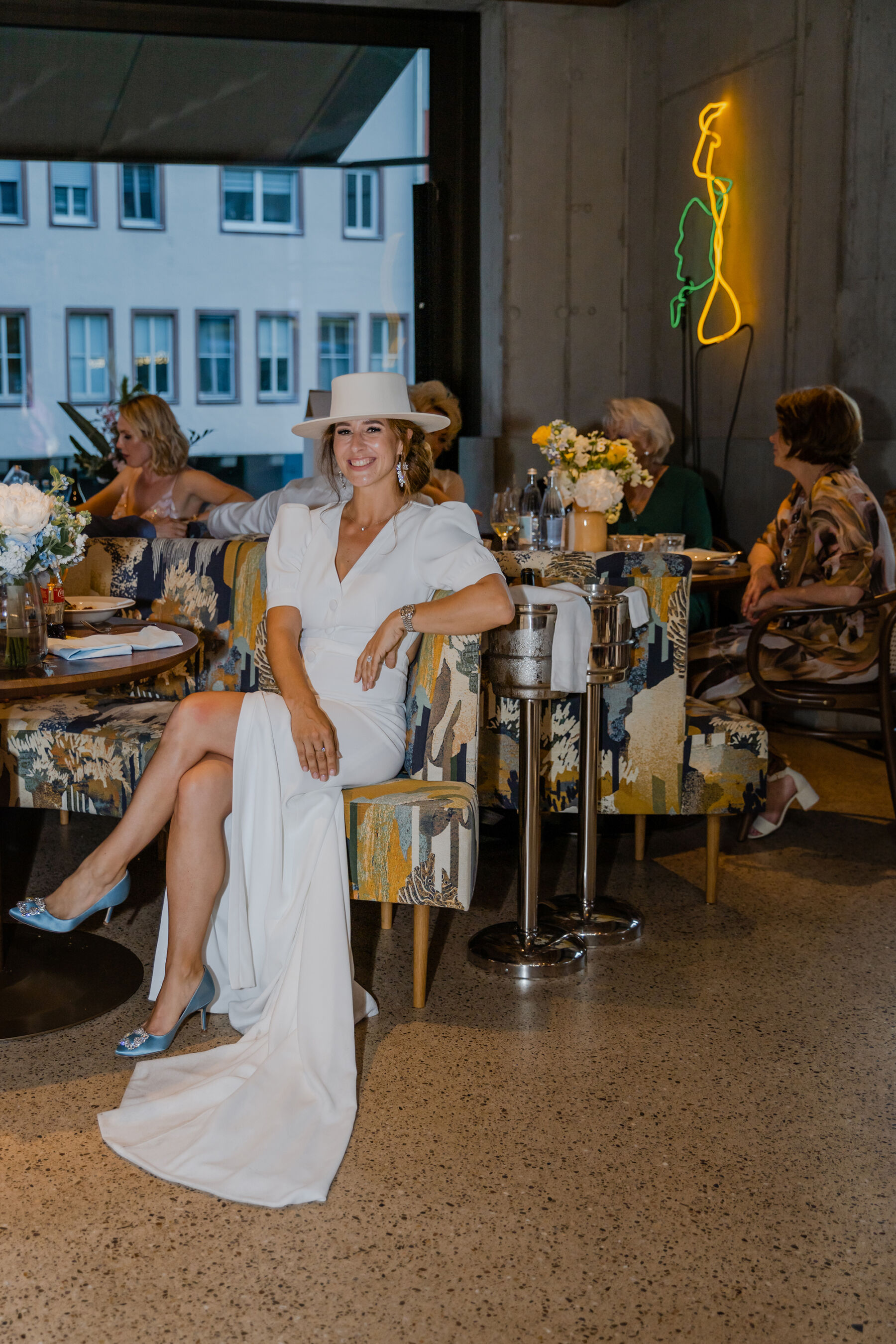 Jacqueline in Bon Bridé For Her Modern & Minimalist Bistro Wedding & Ring Warming 24 KOLA weddingz Jacqueline Christian 053