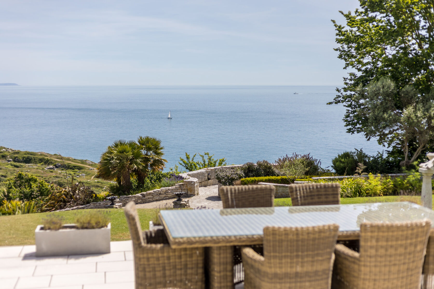 The Pennsylvania Castle Estate - a Dorset wedding venue on a clifftop with incredible sea views.