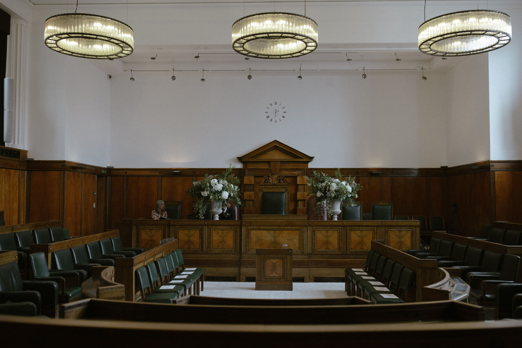 Town Hall Hotel Bethnal Green wedding ceremony room. Ruth Atkinson  Photography.