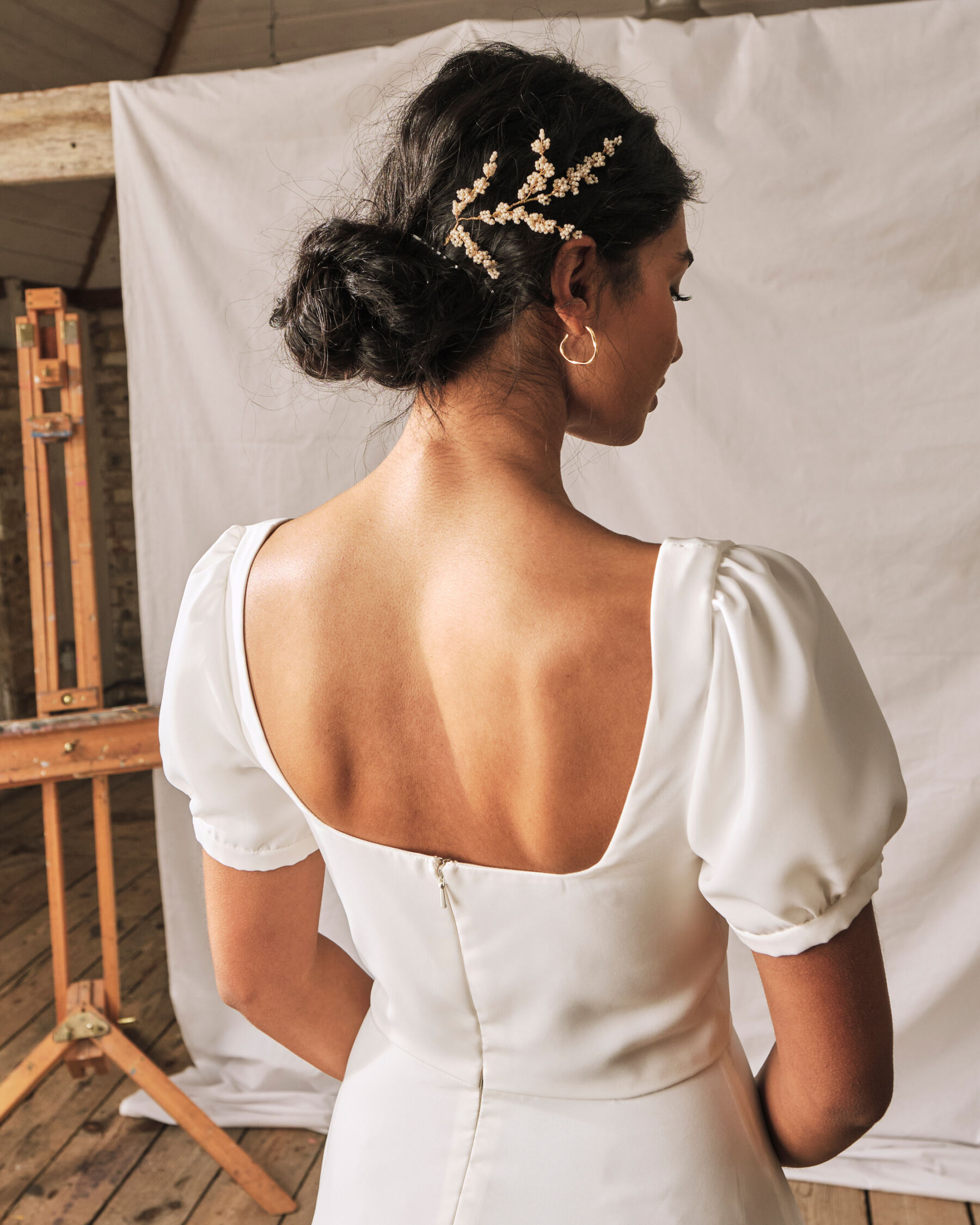 Sophie Rose Bridal of Hampshire Introduces Her Studio Collection of Simple & Sustainable Wedding Dresses 15 Sophie Rose Bridal Sweet Pea 6
