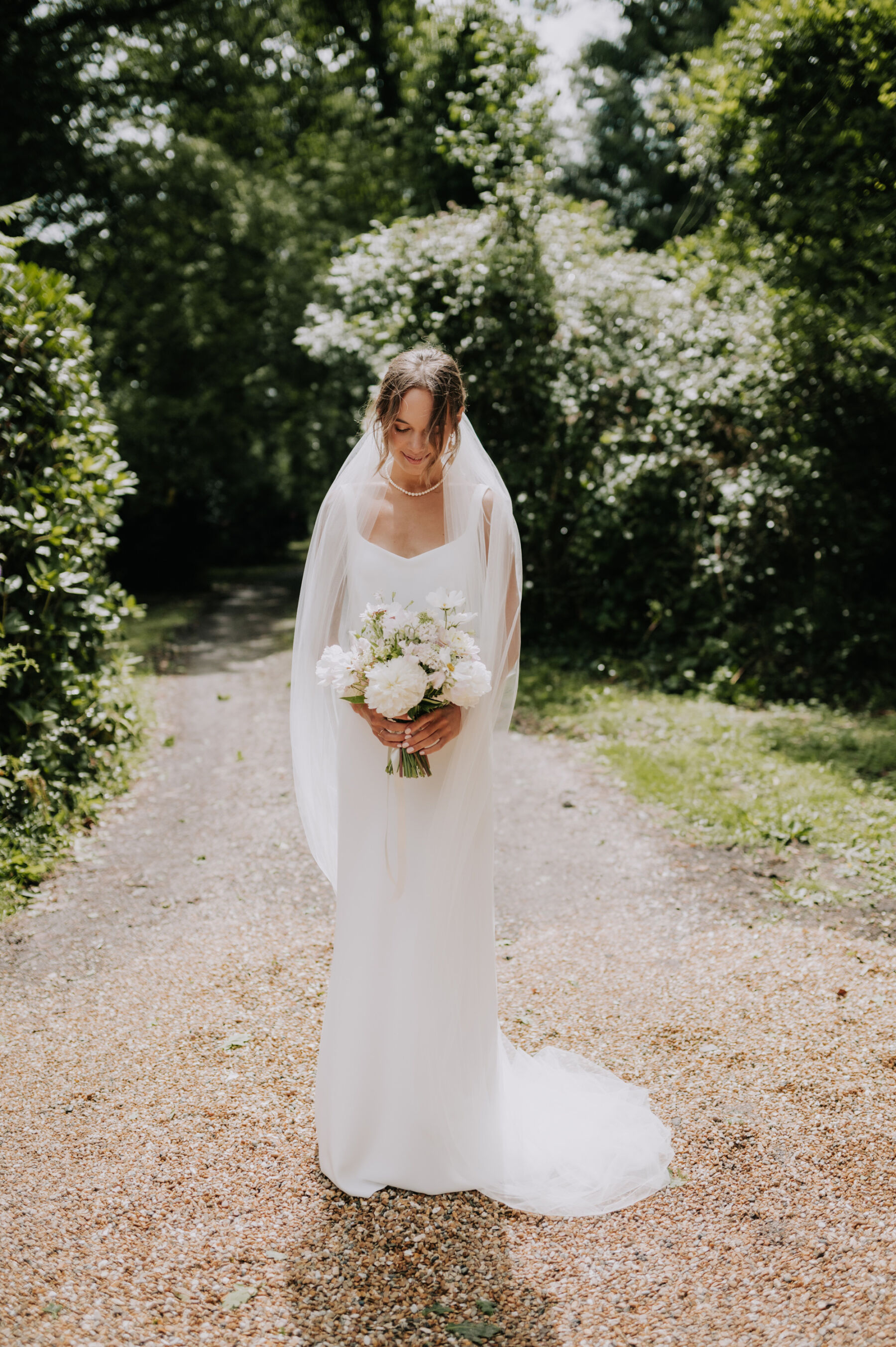 The Own Studio minimalist simple wedding dress