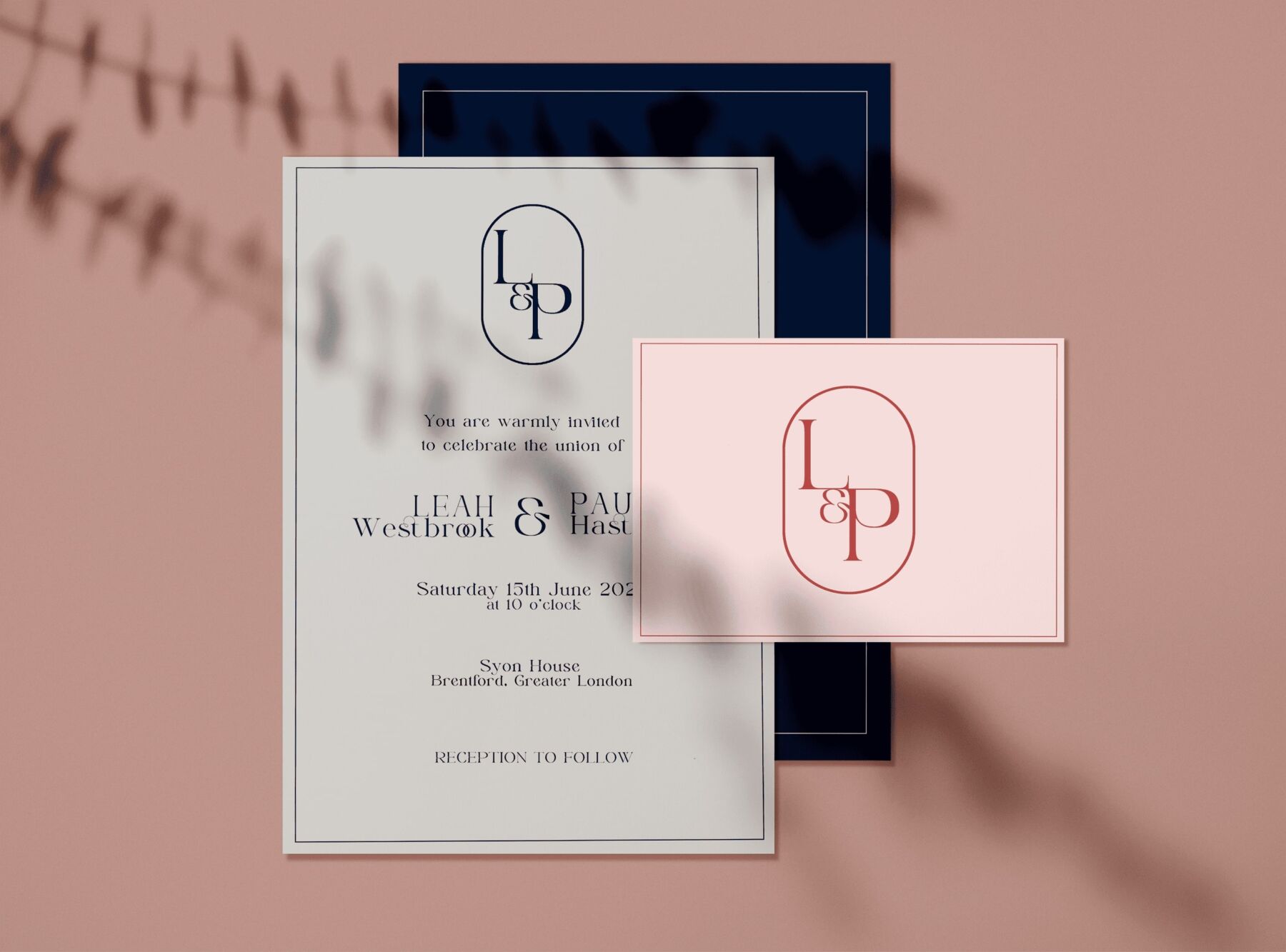 Phoebe Person Wedding Design - wedding stationery designer & wedding website designer.