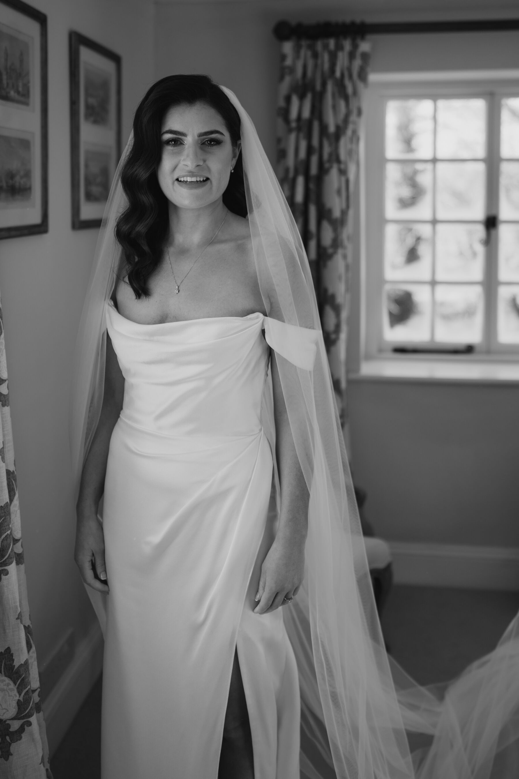 Olivia, in Jenny Yoo, for her Elegant Winter Wedding at Somerley House in The New Forest 7 Someley House Wedding Winter 40