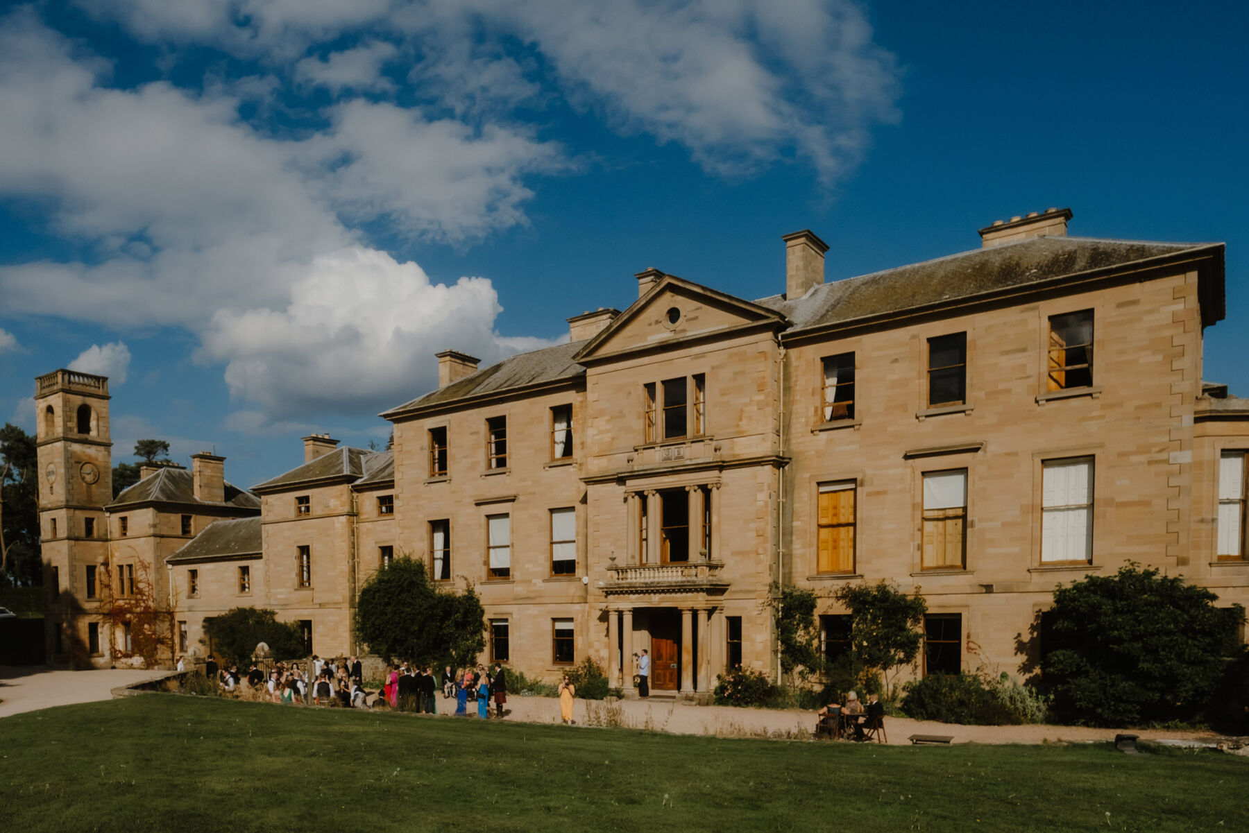 Cambo Estate wedding venue in St Andrews, Scotland, 