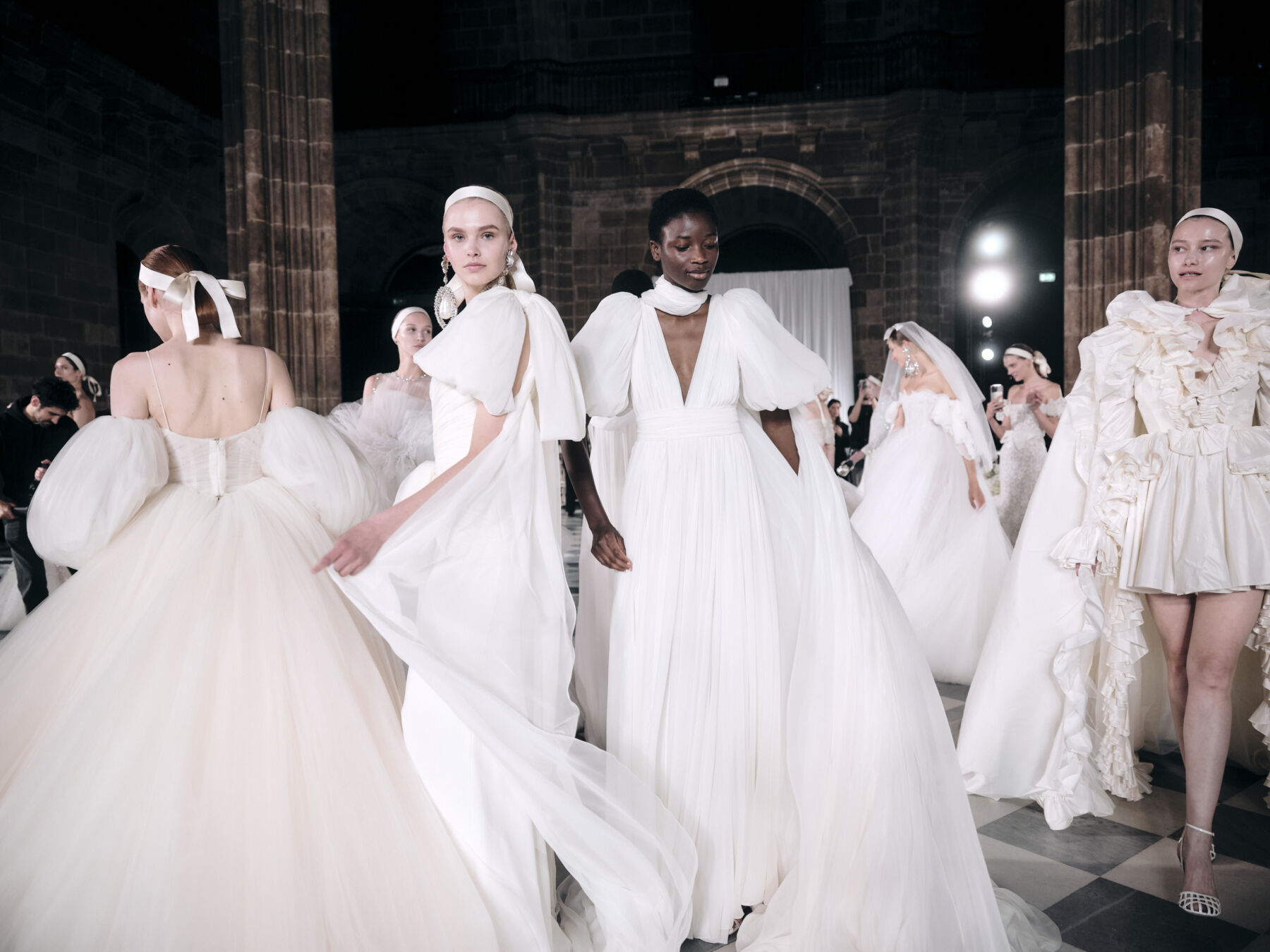 Giambattista Valli BBFW 2024 Backstage