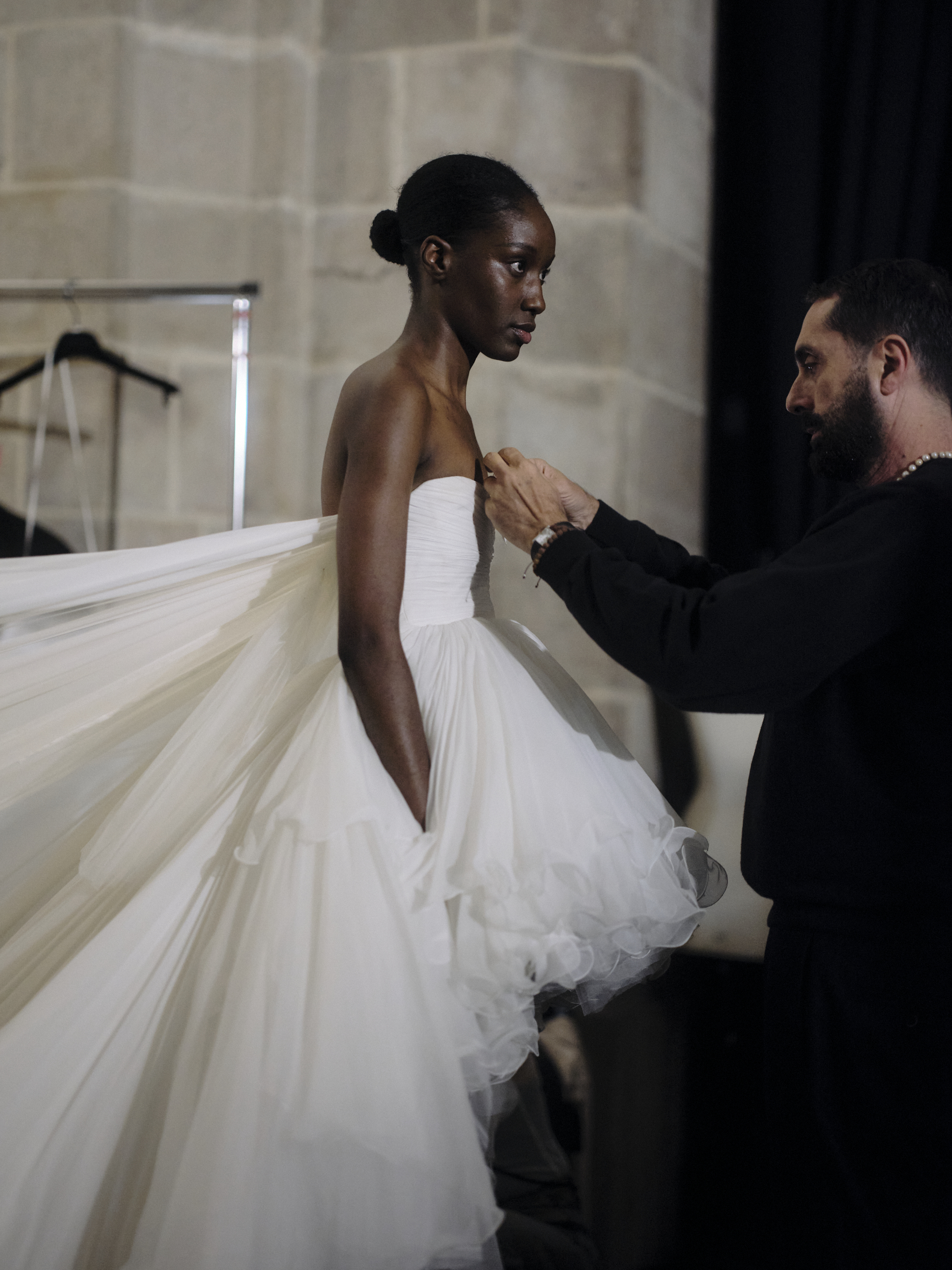 Giambattista Valli BBFW 2024 Backstage 3