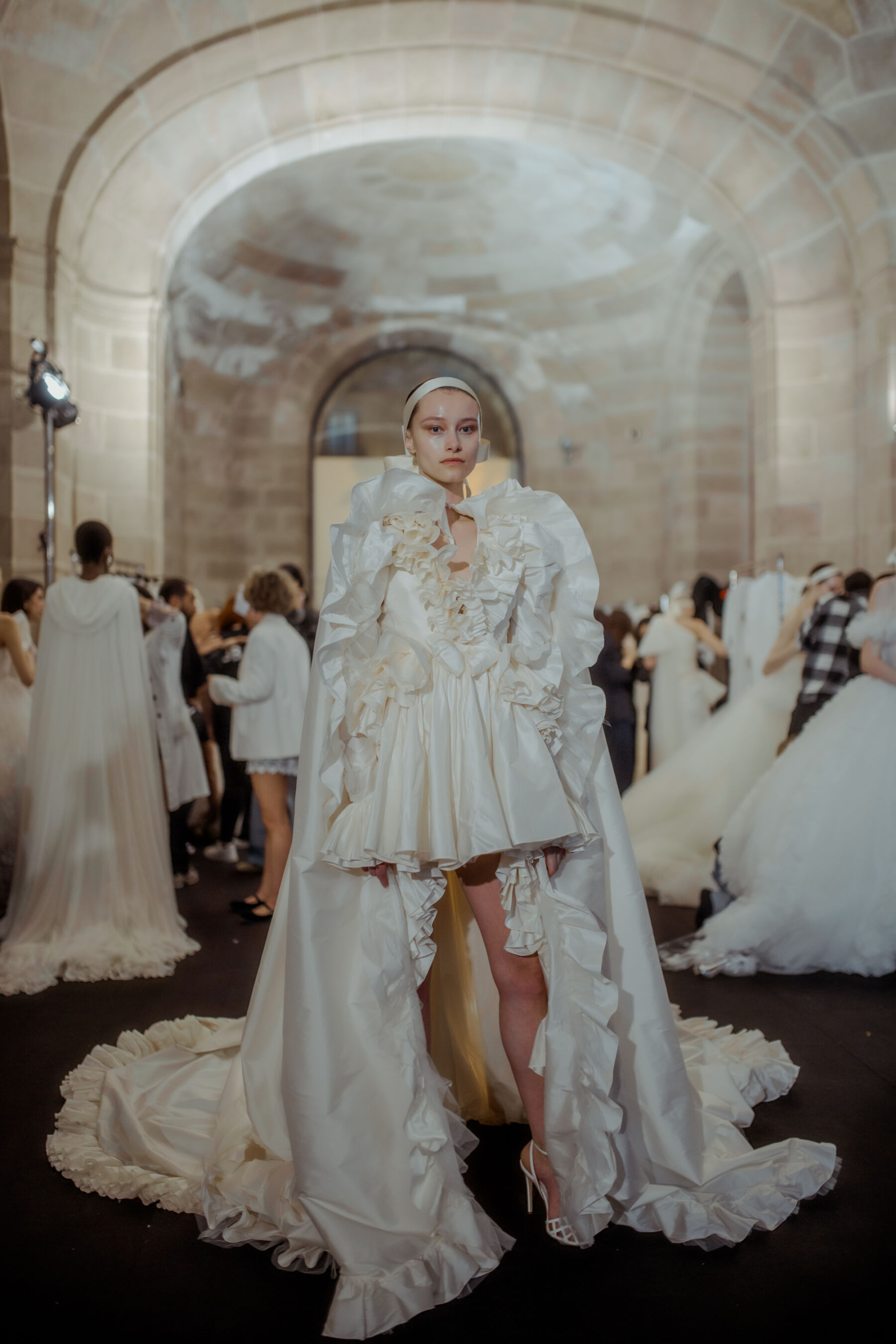 Giambattista Valli BBFW 2024 Backstage 40