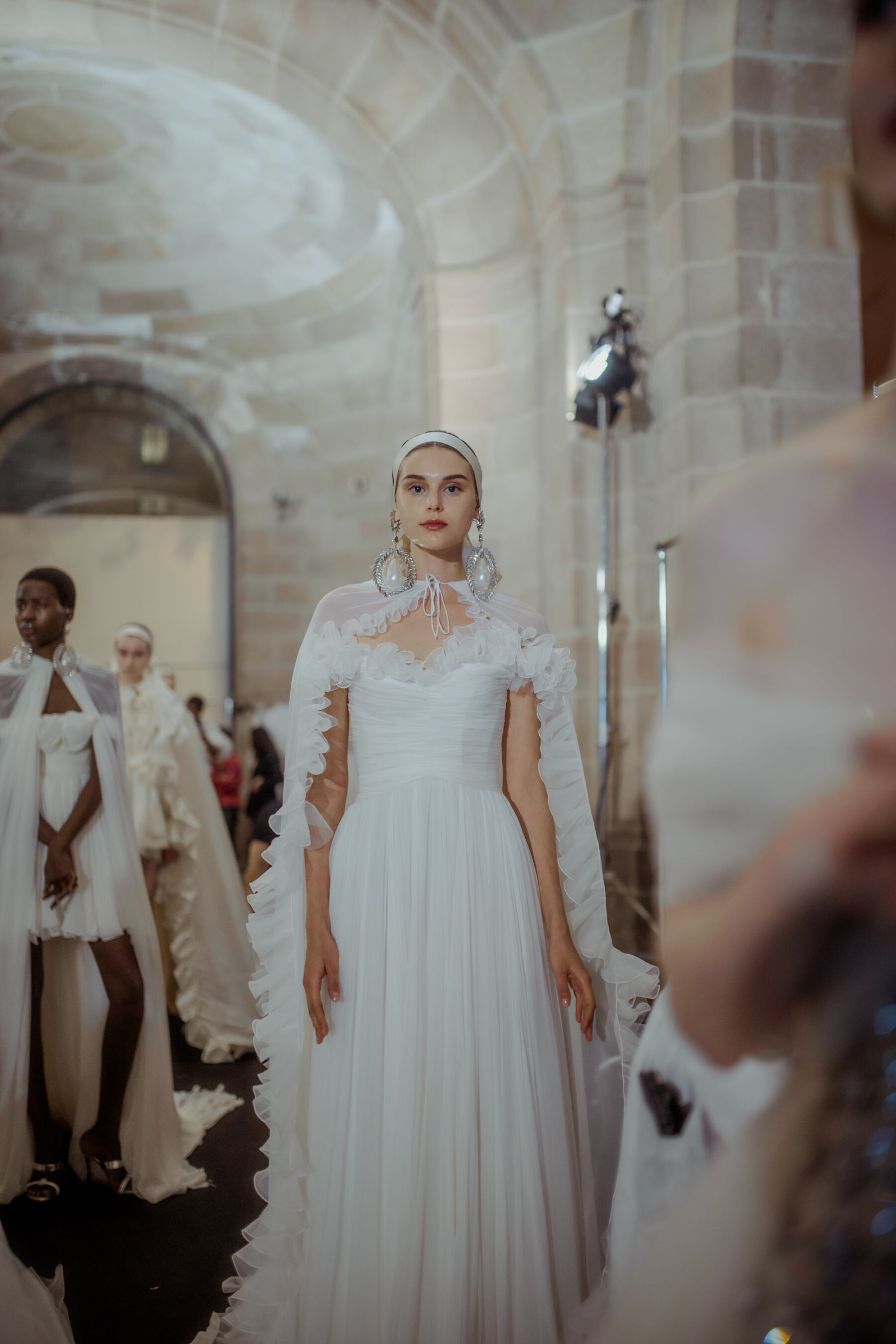 Giambattista Valli BBFW 2024 Backstage 57