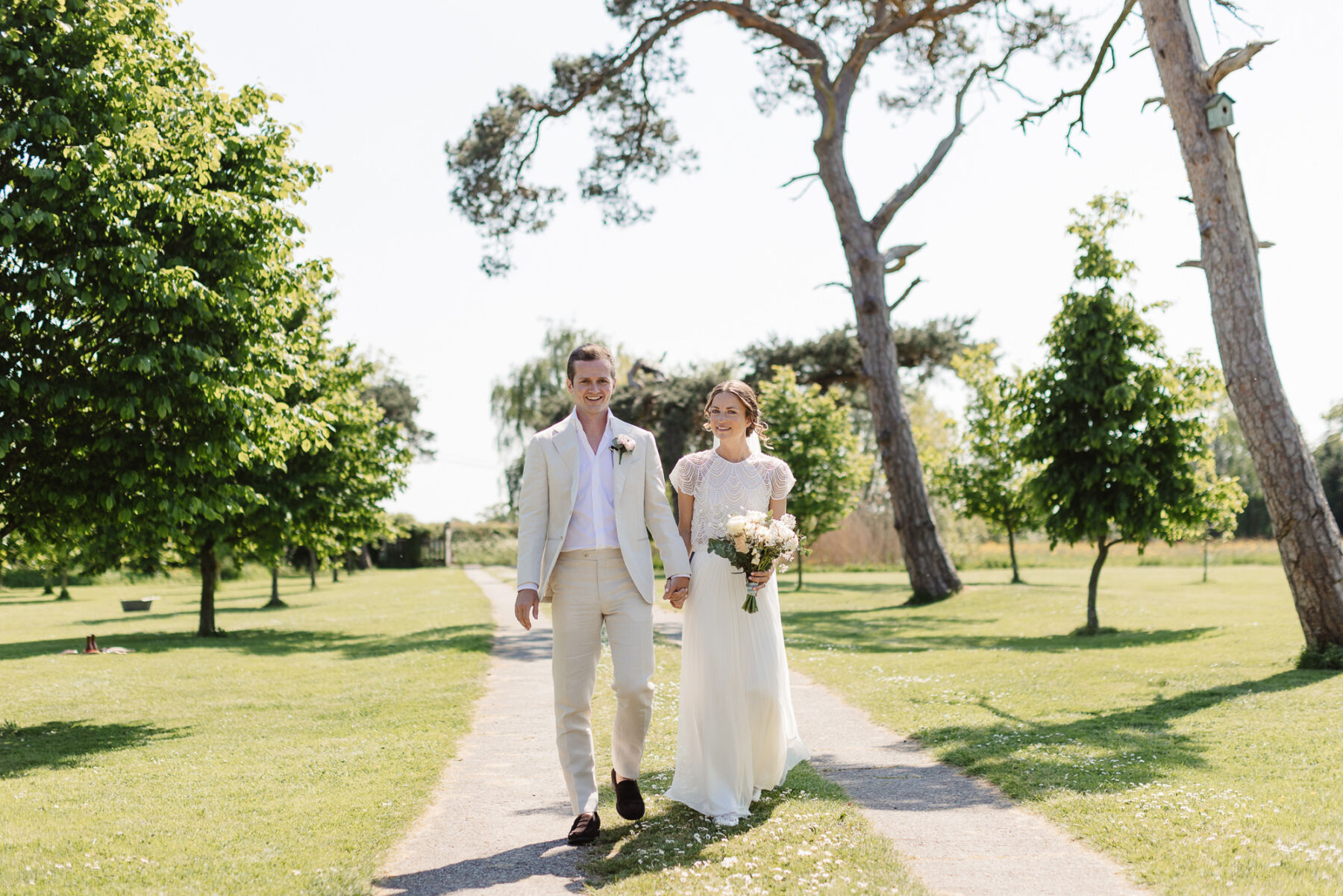 Scarlet Hall Wedding Cheshire. Bride wears Catherine Deane separates.