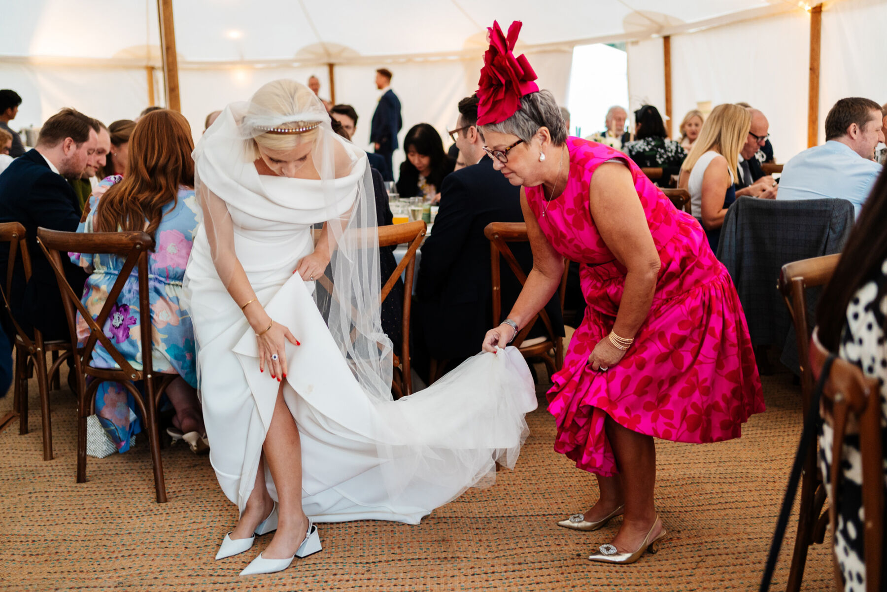 Toni Maticevski dress Greenhill Farm wedding 137