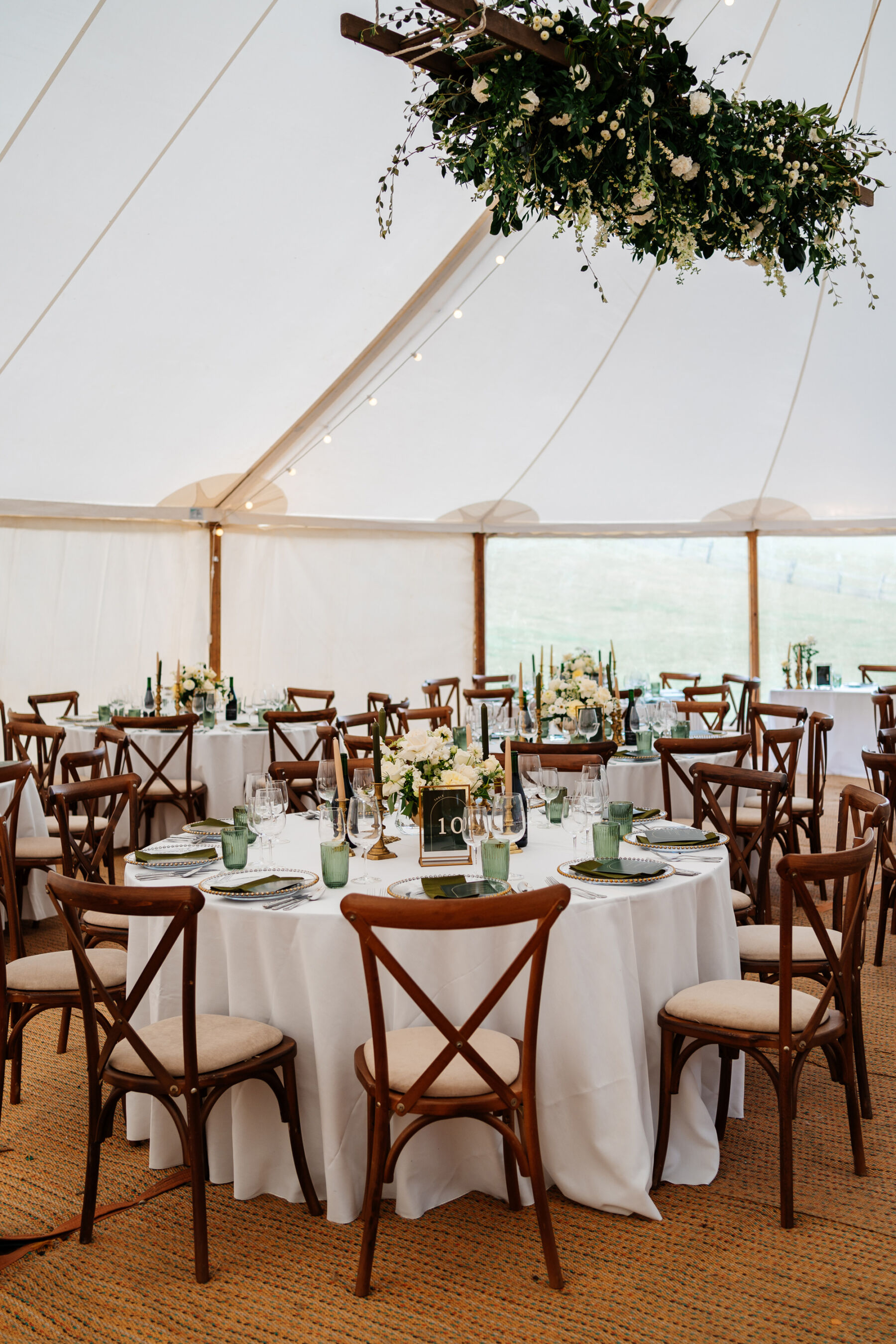 Toni Maticevski dress Greenhill Farm wedding 38