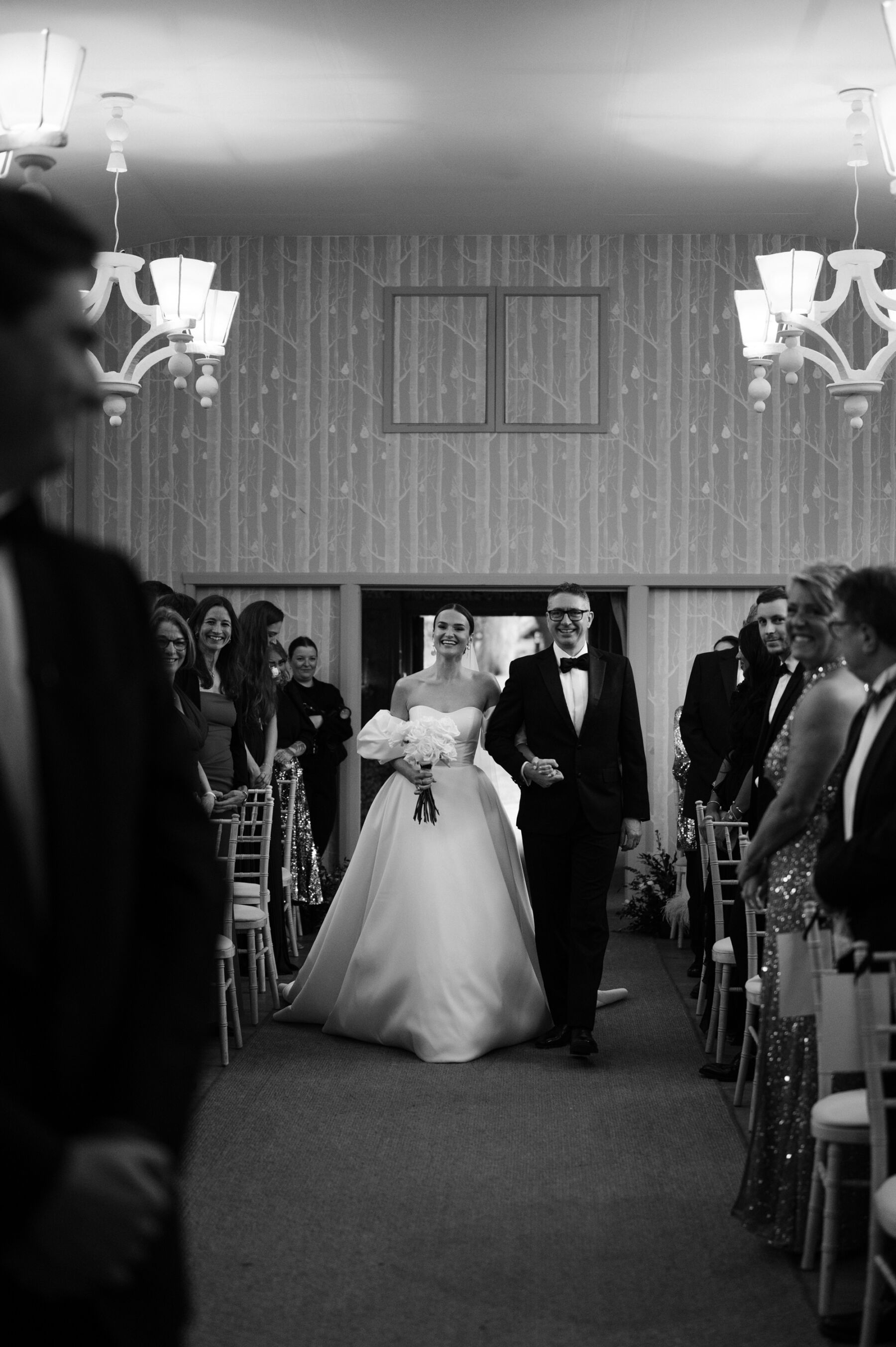 An Elegant Black Tie Wedding at Hampton Manor in Birmingham, with a Badgley Mischka Gown 34 Hampton Manor Wedding 72 1