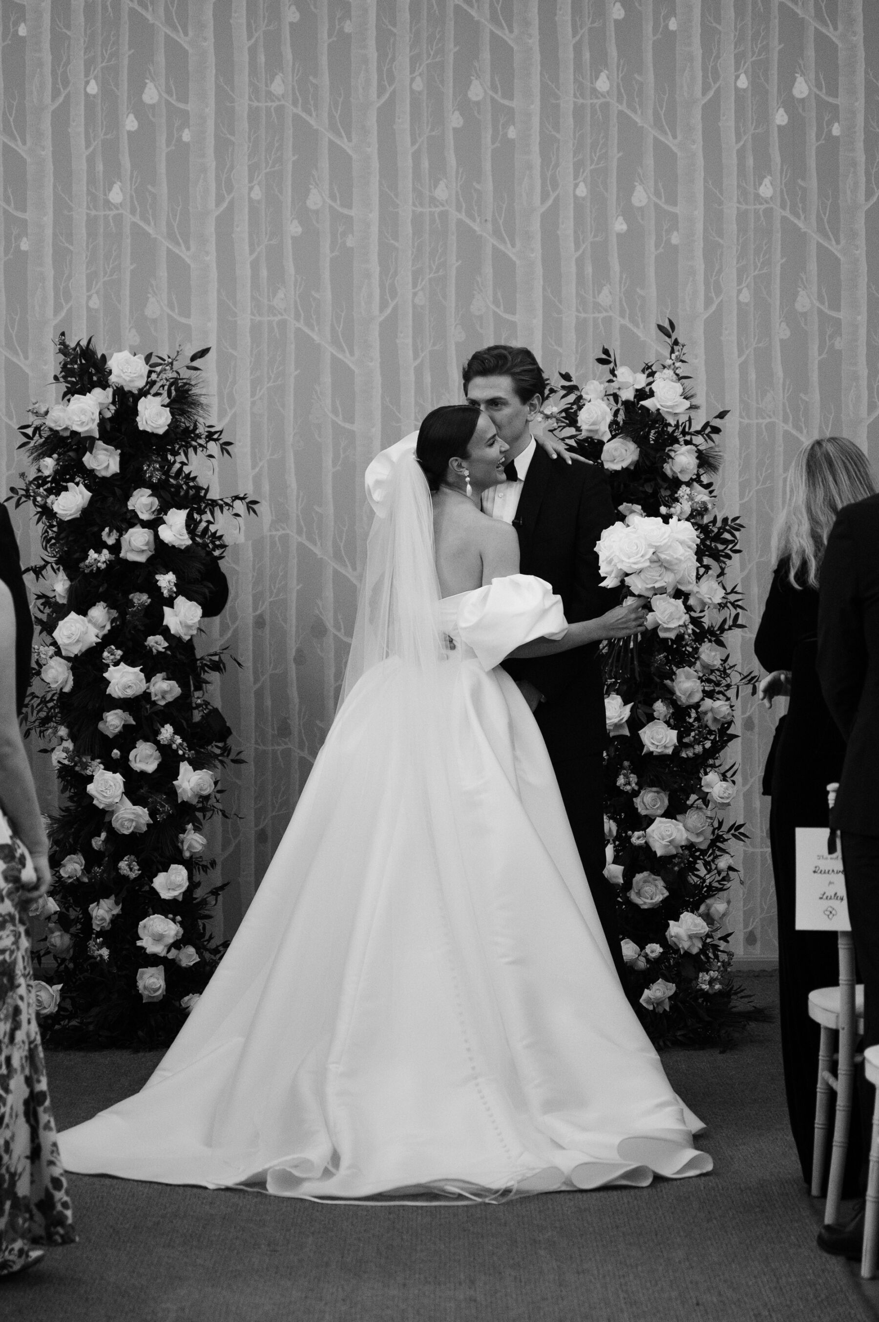 An Elegant Black Tie Wedding at Hampton Manor in Birmingham, with a Badgley Mischka Gown 35 Hampton Manor Wedding 74