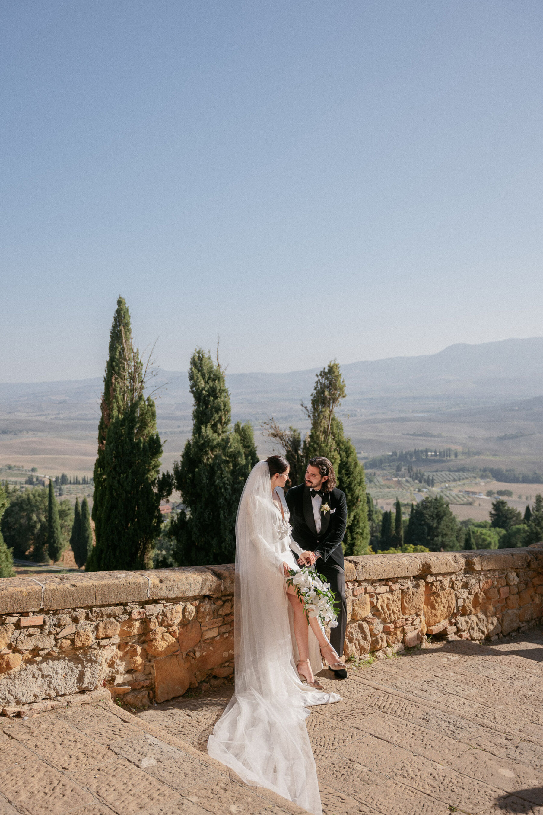 Locanda in Tuscany Wedding in Pienza 316