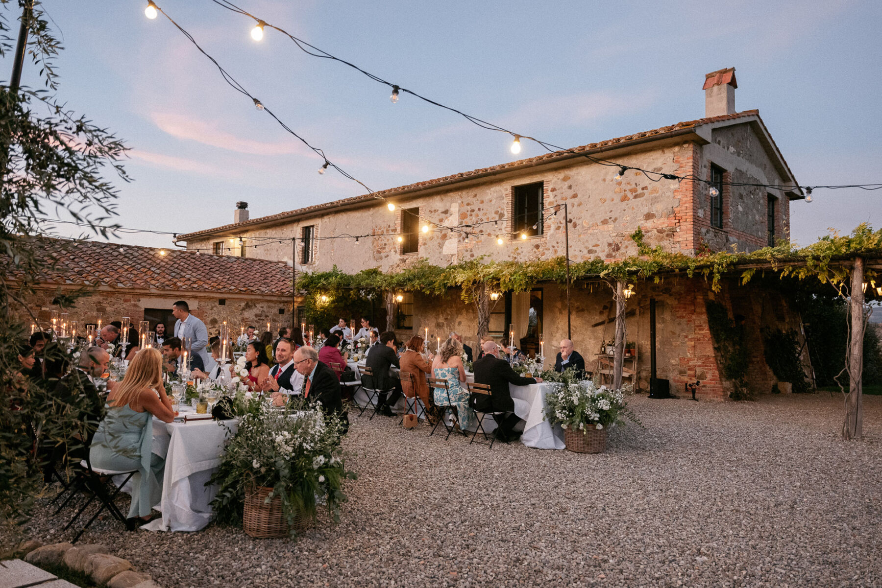 Locanda in Tuscany Wedding in Pienza 461 1