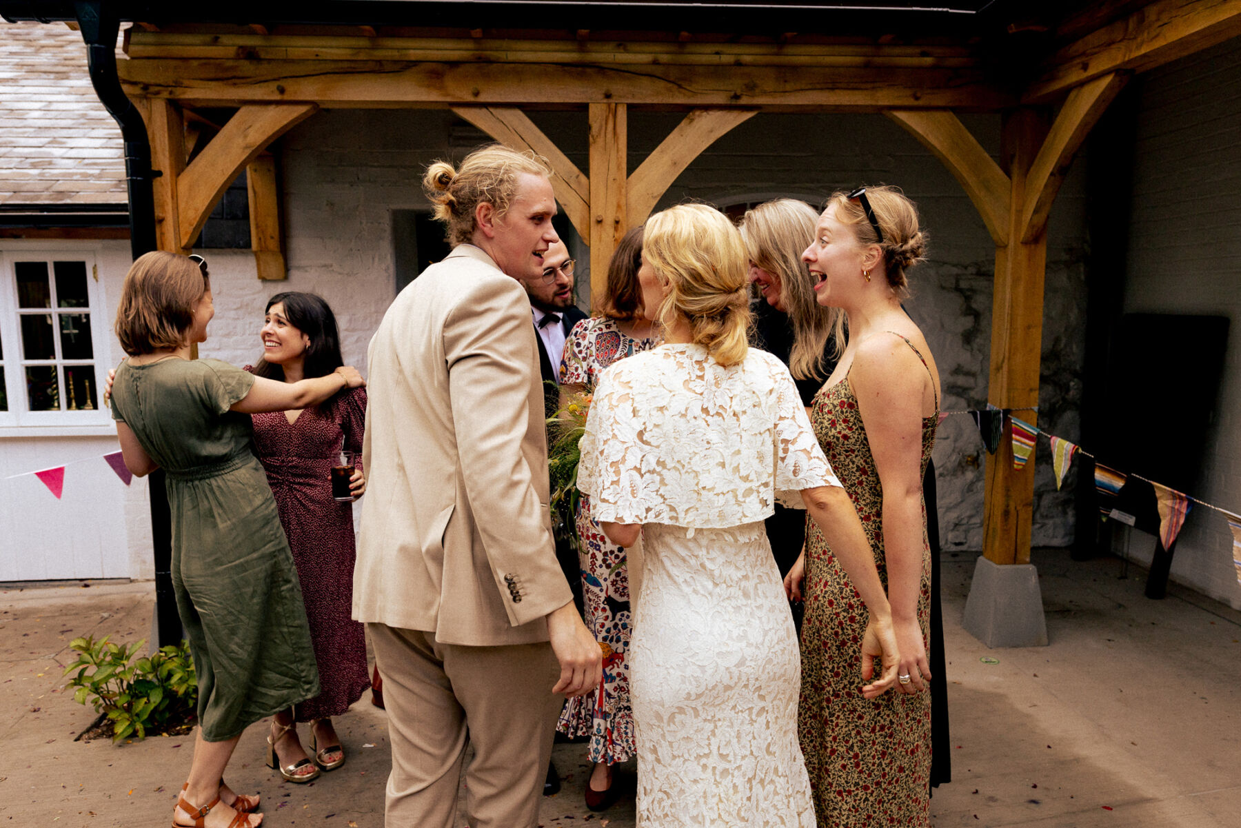 The Bridges Pub Wedding Shropshire 137