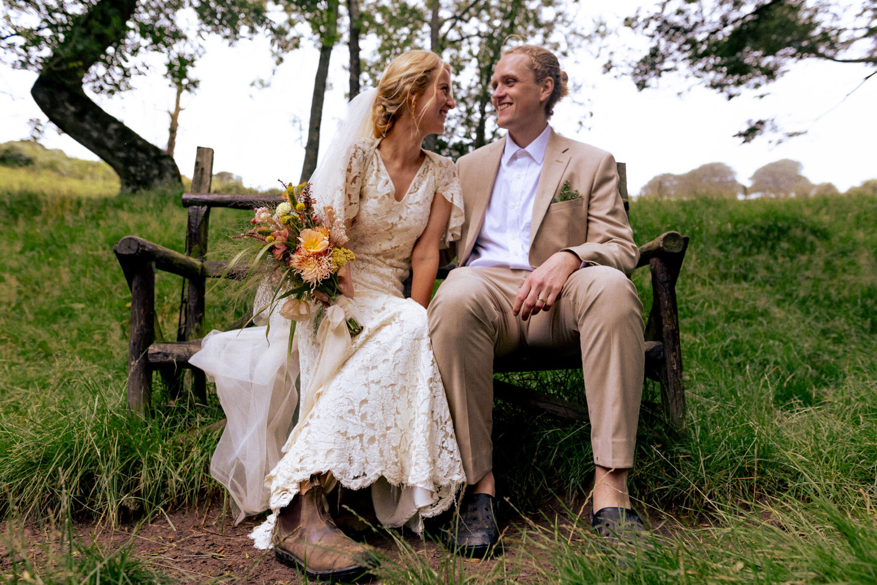 The Bridges Pub Wedding Shropshire 97