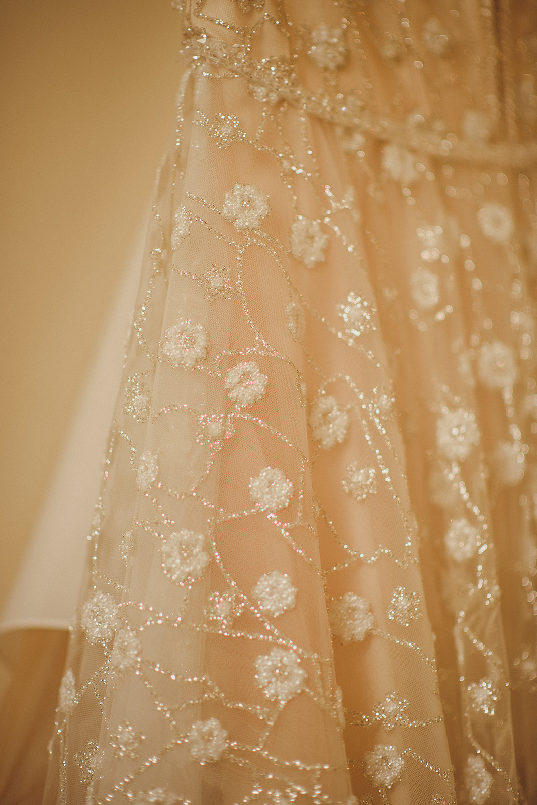 In Her Own Style Part 5: Rebecca's Decision To Switch Her Wedding Dress Before the Big Day at Tythe 7 The Hopkins wedding dress by Pronovias. Matt Penberthy Photography.