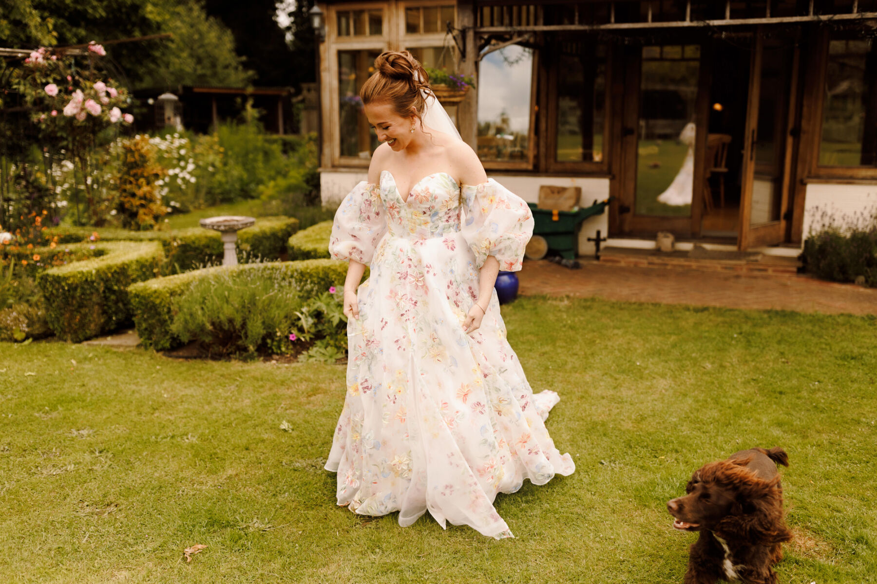 111 Tipi Wedding House of Savin Bridal Gown