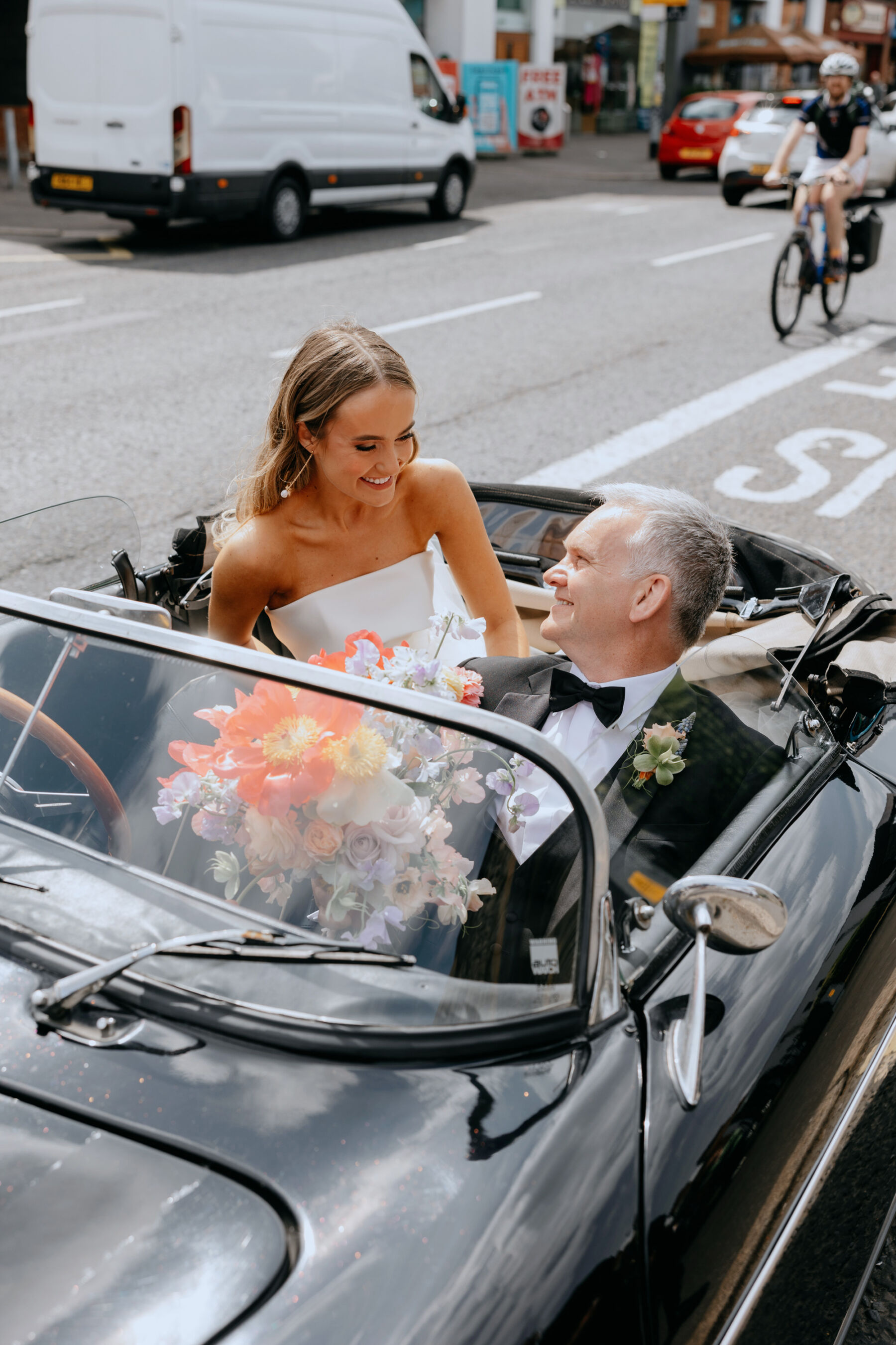 Emily in Eva Lendel For Her Elegant Modern Wedding at The Magheramorne Estate 15 41 Magheramorne Estate wedding Eva Lendel bride copy