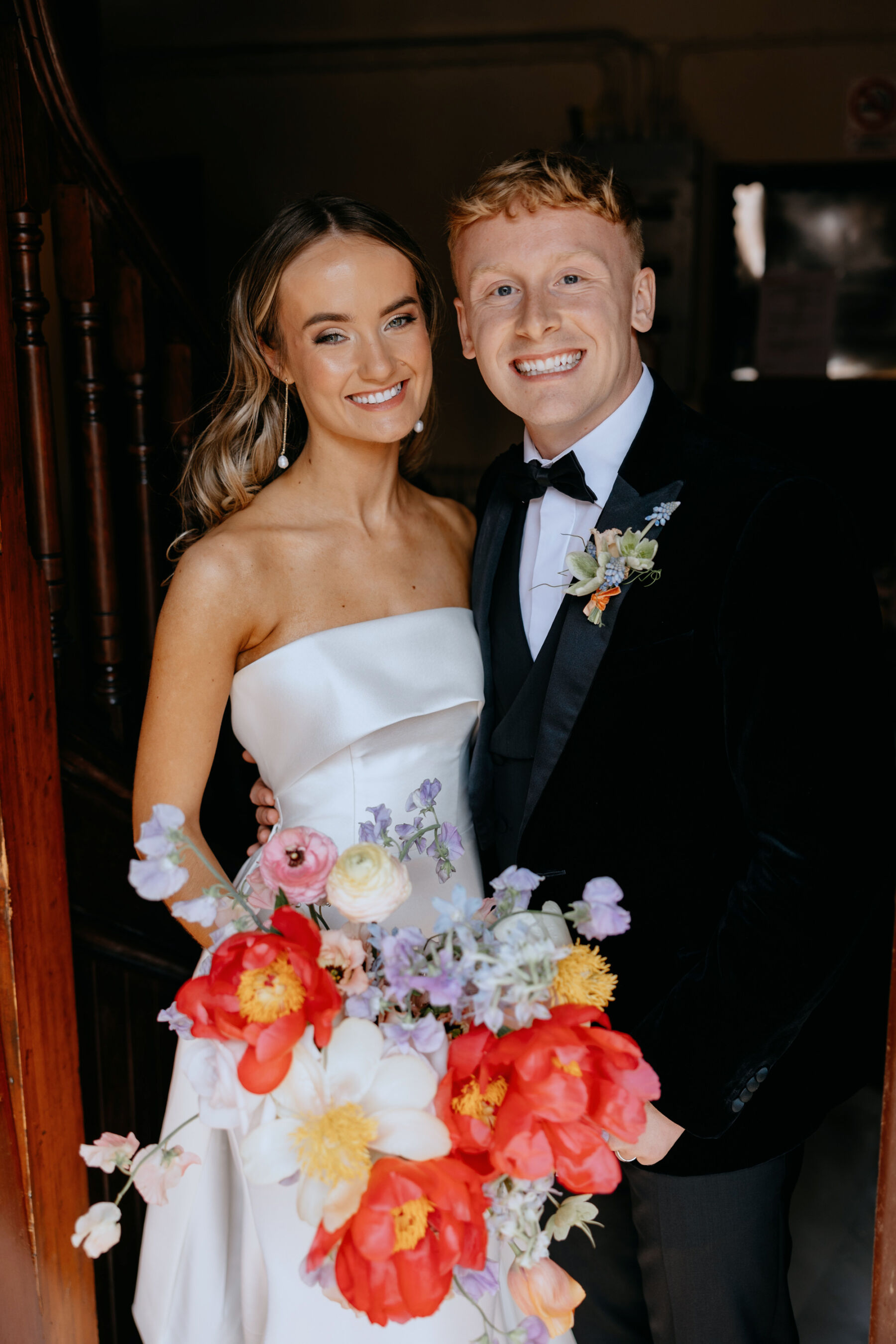Emily in Eva Lendel For Her Elegant Modern Wedding at The Magheramorne Estate 23 50 Magheramorne Estate wedding Eva Lendel bride copy