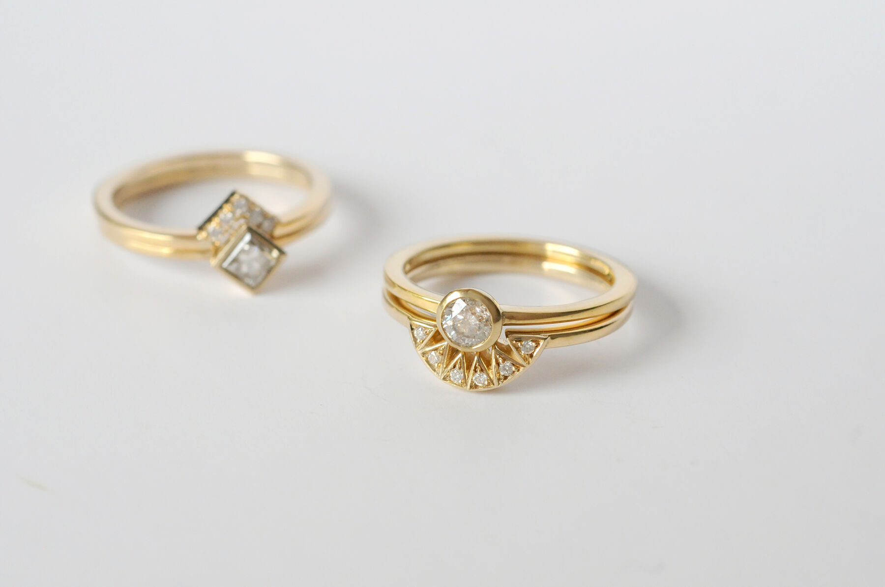 Introducing Flora Bhattachary Wedding Rings, Engagement Rings & Fine Jewellery 16 Flora Bhattachary Solitaire and Tiara Rings