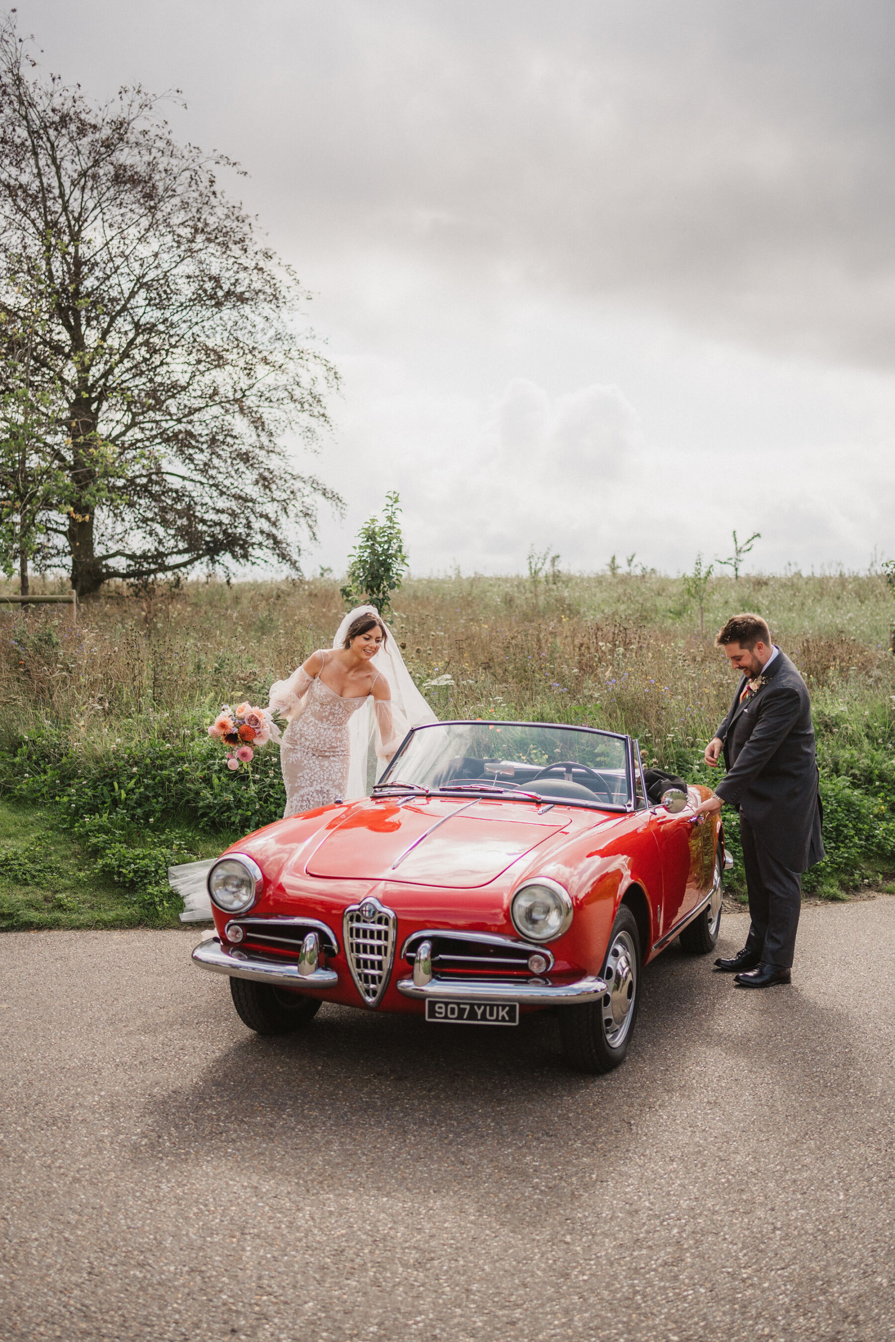 Sydney in Galia Lahav for her Wilderness Reserve Wedding in Suffolk, Inspired by the English Countryside 18 58 Wilderness Reserve Wedding