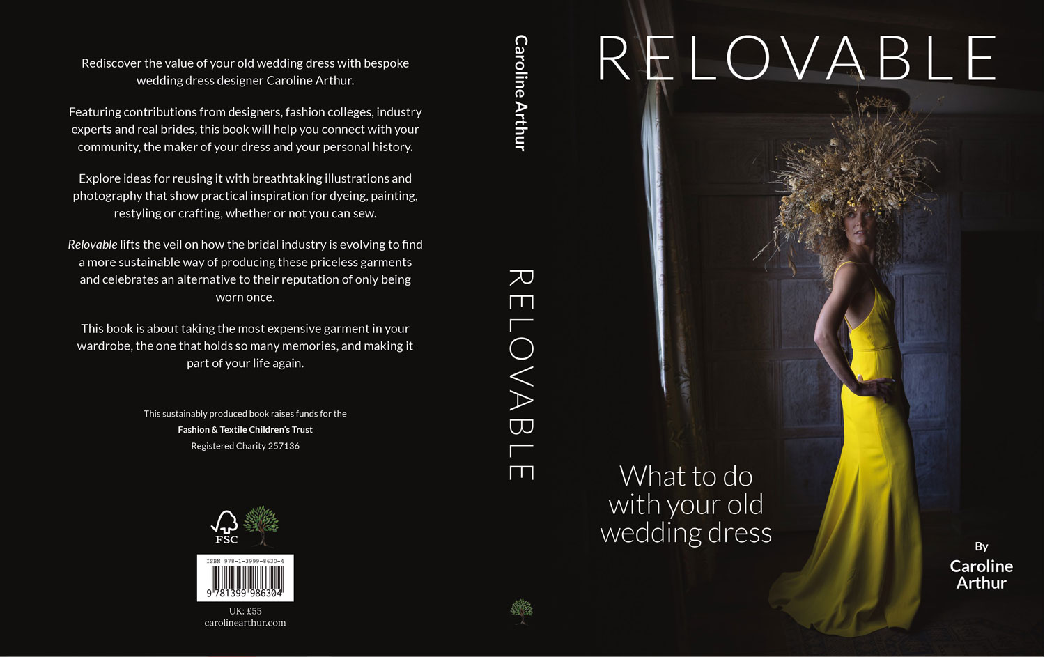 ‘Relovable’, A Book By Caroline Arthur That Explores What To Do With Your Old Wedding Dress 18 Relovable Cover Design